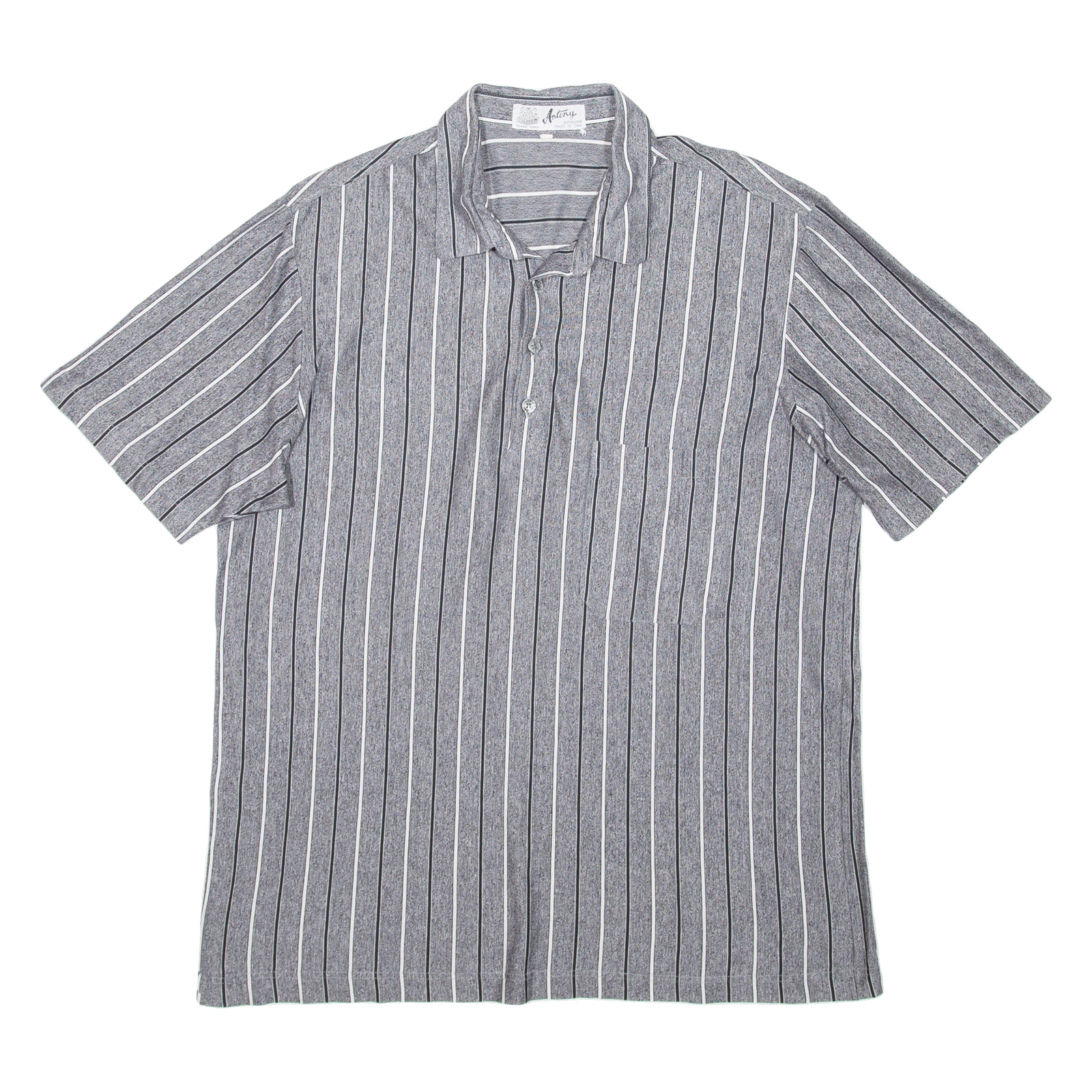 Buy ANTONY Mens Shirt Grey Striped L Refurbished - $16.89 ANTONY Mens Shirt Grey Striped L Refurbished - N/A refurbished available on Cerqular