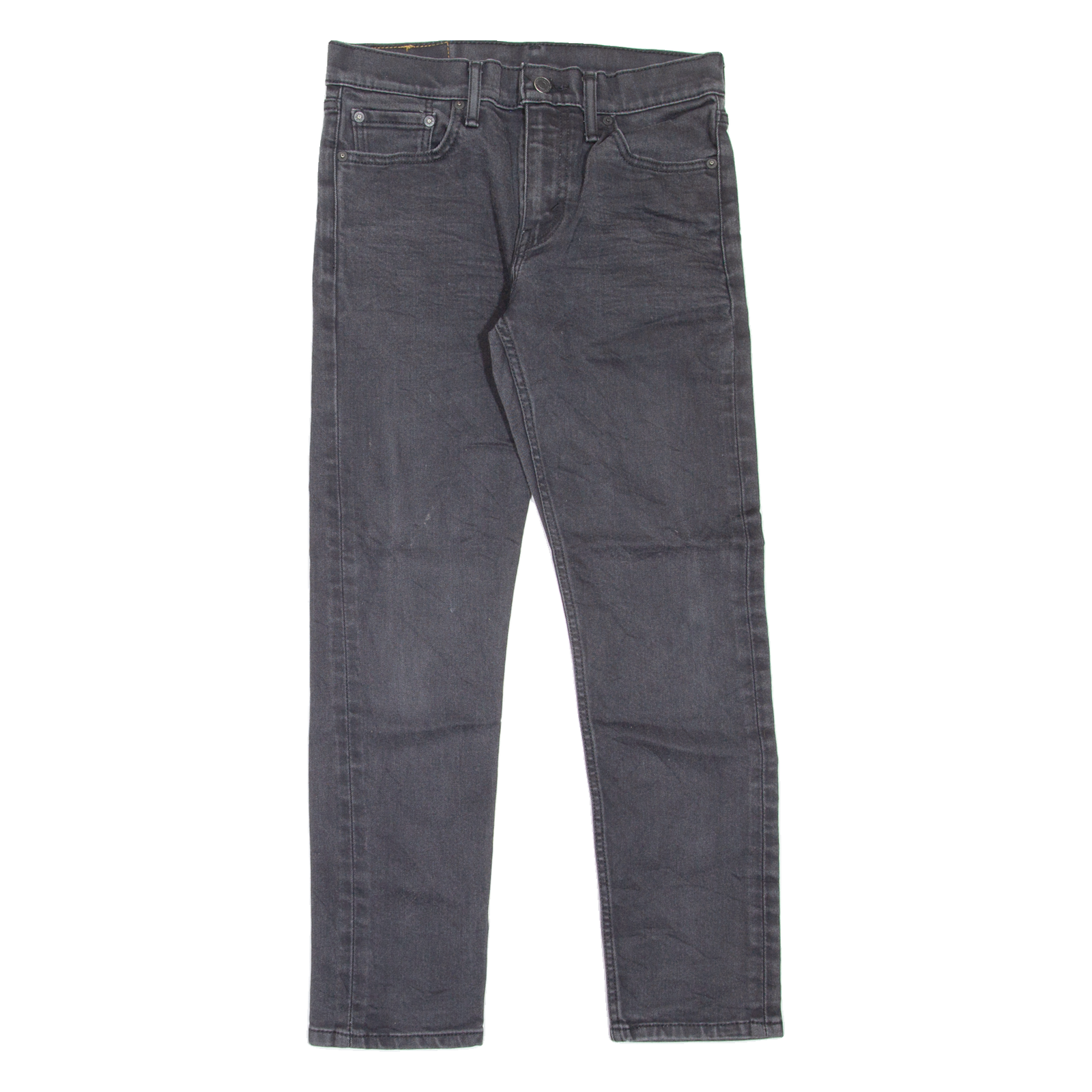LEVI'S 502 Jeans Mens Grey Regular Tapered W29 L30 Refurbished - N/A refurbished available on Cerqular