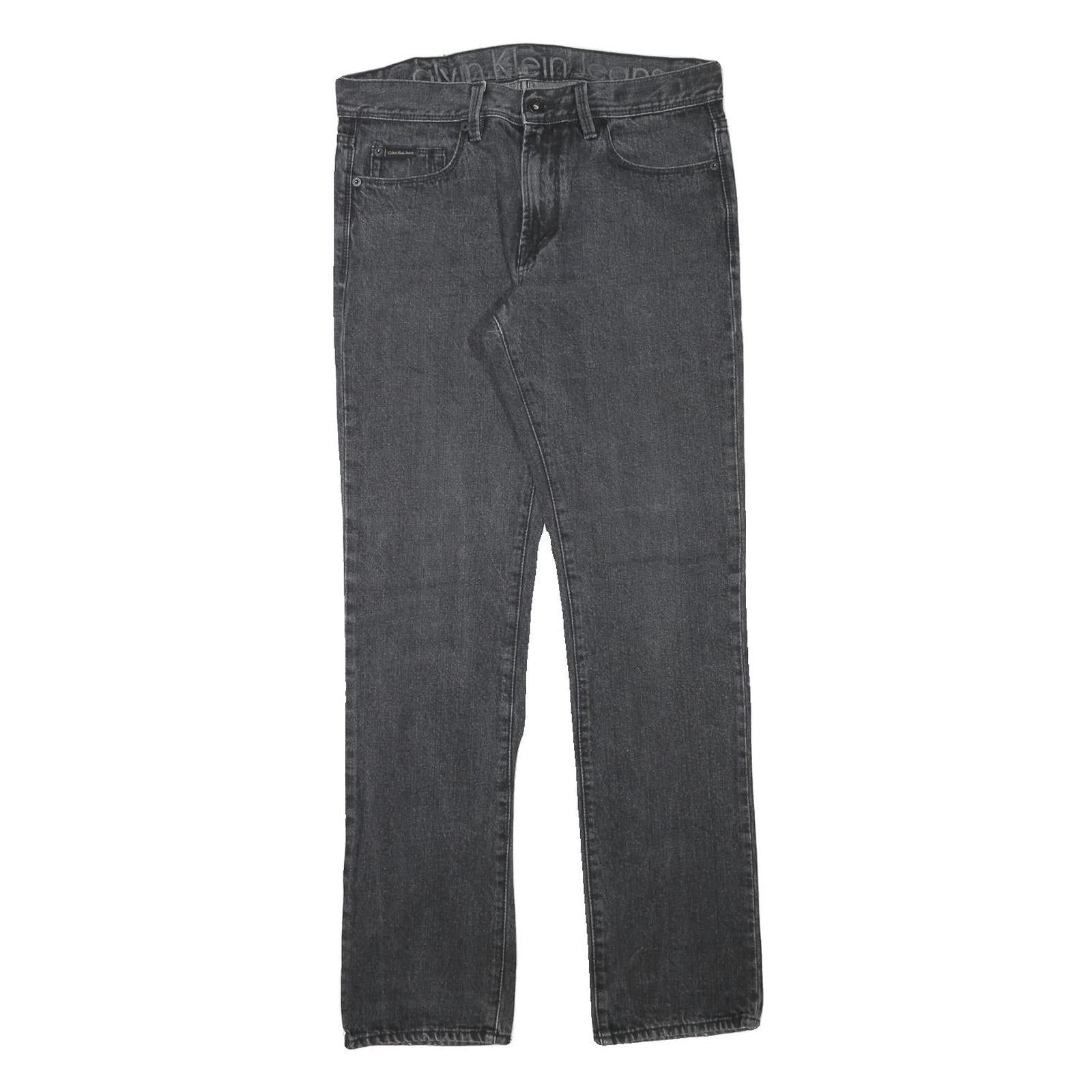 Buy CALVIN KLEIN Mens Regular Fit Straight Leg Denim Dark Jeans W32 L32 Zip Closure Refurbished - $41.59 CALVIN KLEIN Mens Regular Fit Straight Leg Denim Dark Jeans W32 L32 Zip Closure Refurbished - N/A refurbished available on Cerqular