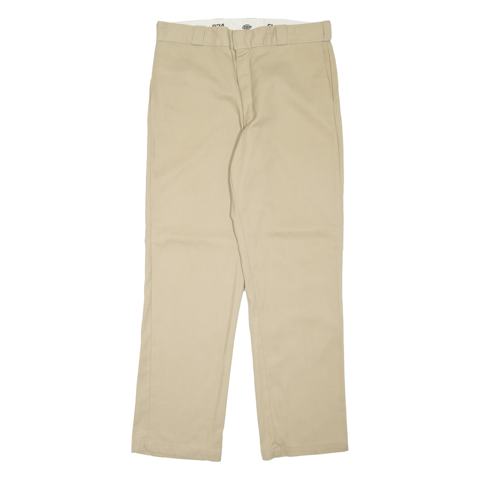 DICKIES 874 Workwear Mens Trousers Beige Regular Straight W36 L32 Refurbished - N/A refurbished available on Cerqular