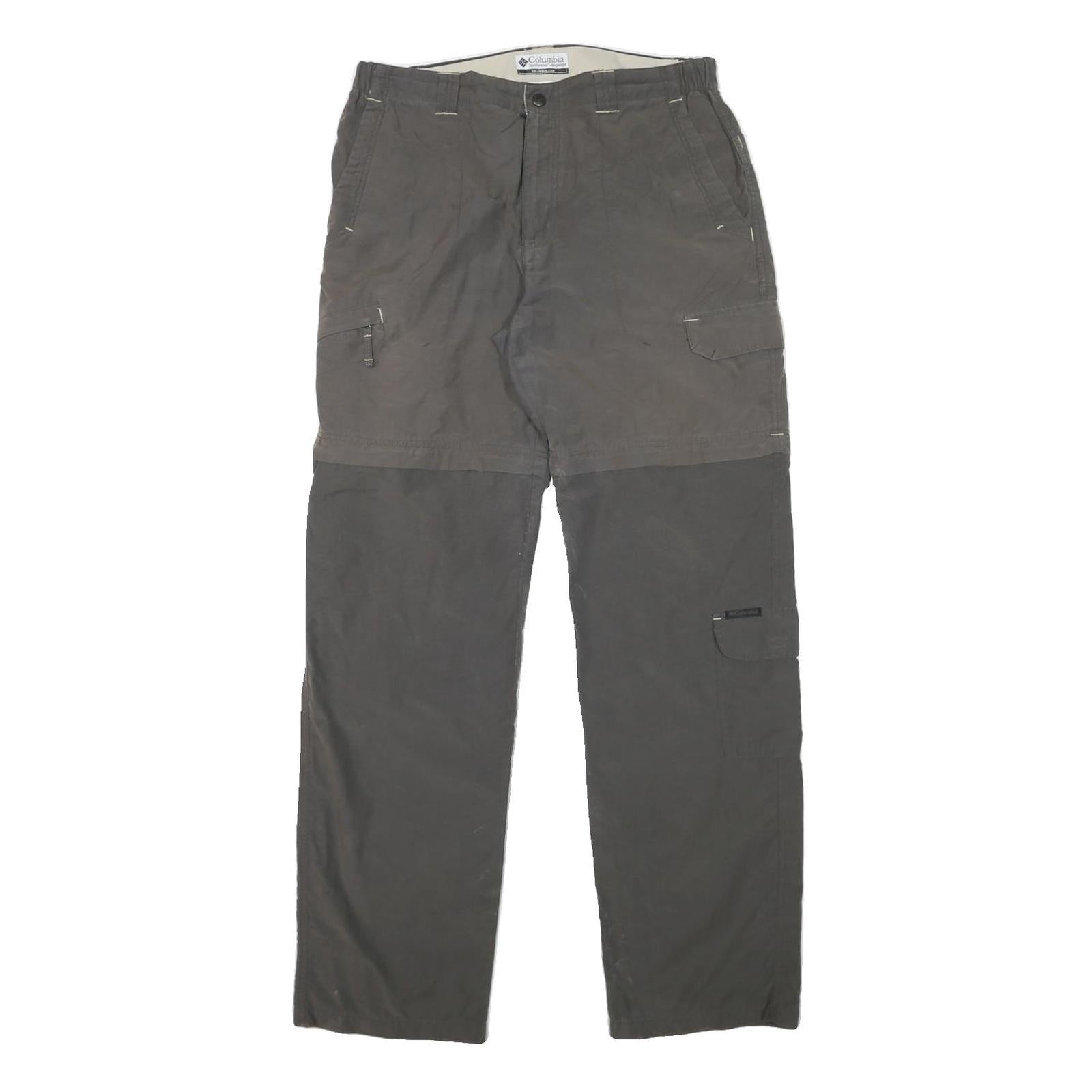 Buy COLUMBIA Mens Polyester Blend Grey Regular Straight Trousers W31 L32 Zip Refurbished - $41.59 COLUMBIA Mens Polyester Blend Grey Regular Straight Trousers W31 L32 Zip Refurbished - N/A refurbished available on Cerqular