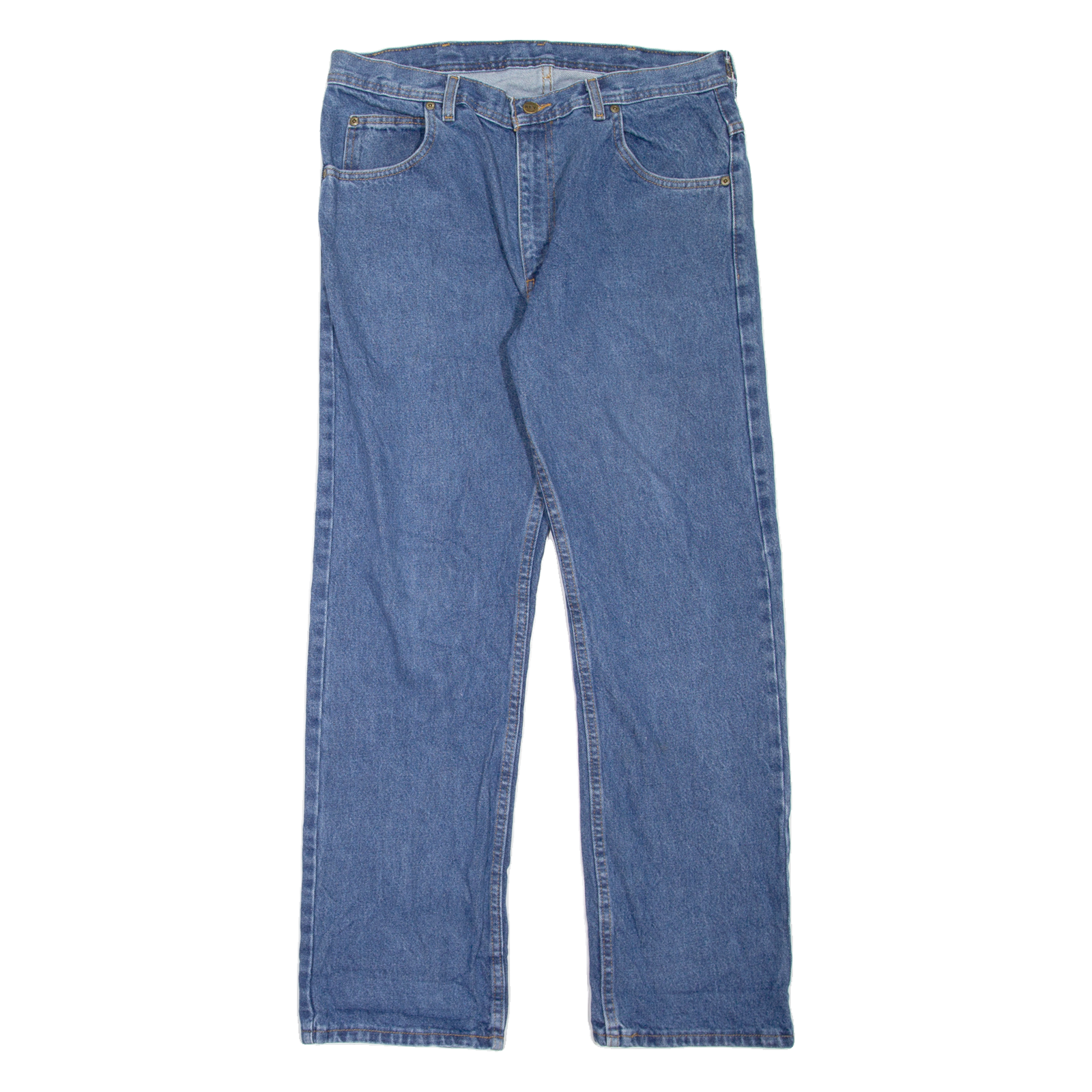 KEY Workwear Mens Jeans Blue Regular Straight W34 L31 Refurbished - N/A refurbished available on Cerqular