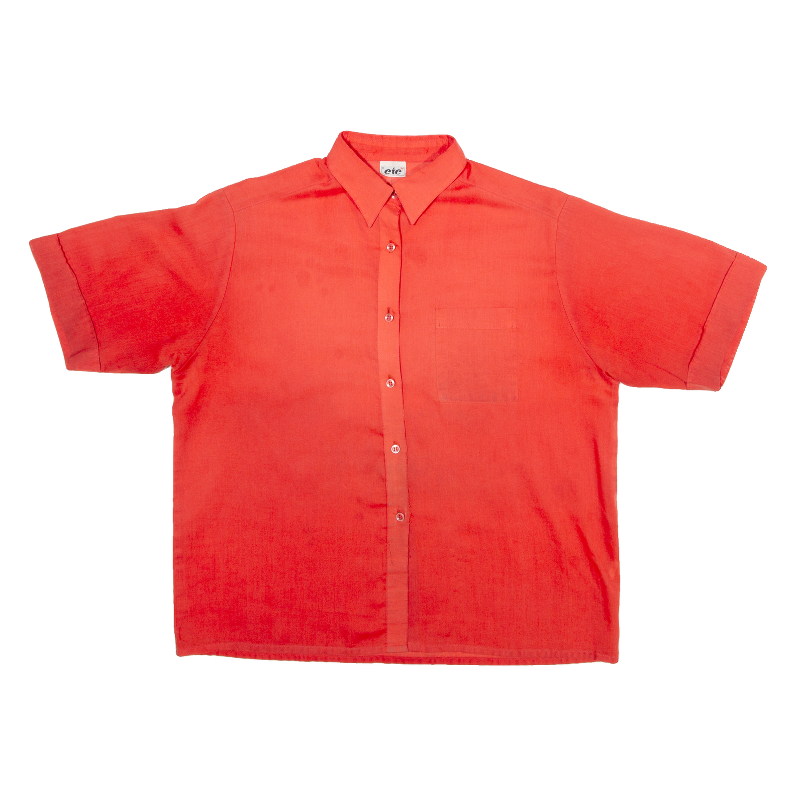 ETE Womens Plain Shirt Red M Refurbished - N/A refurbished available on Cerqular