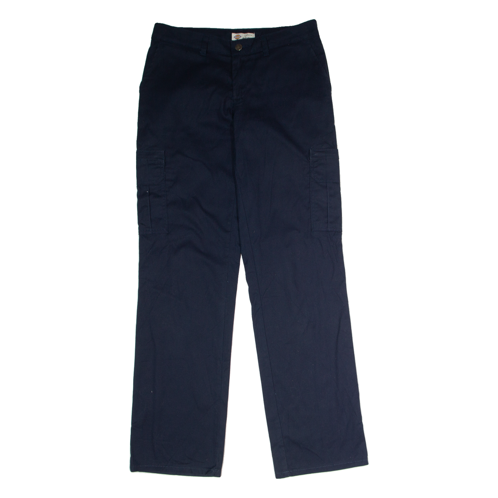 DICKIES Workwear Cargo Womens Trousers Blue Regular Straight W32 L32 Refurbished - N/A refurbished available on Cerqular