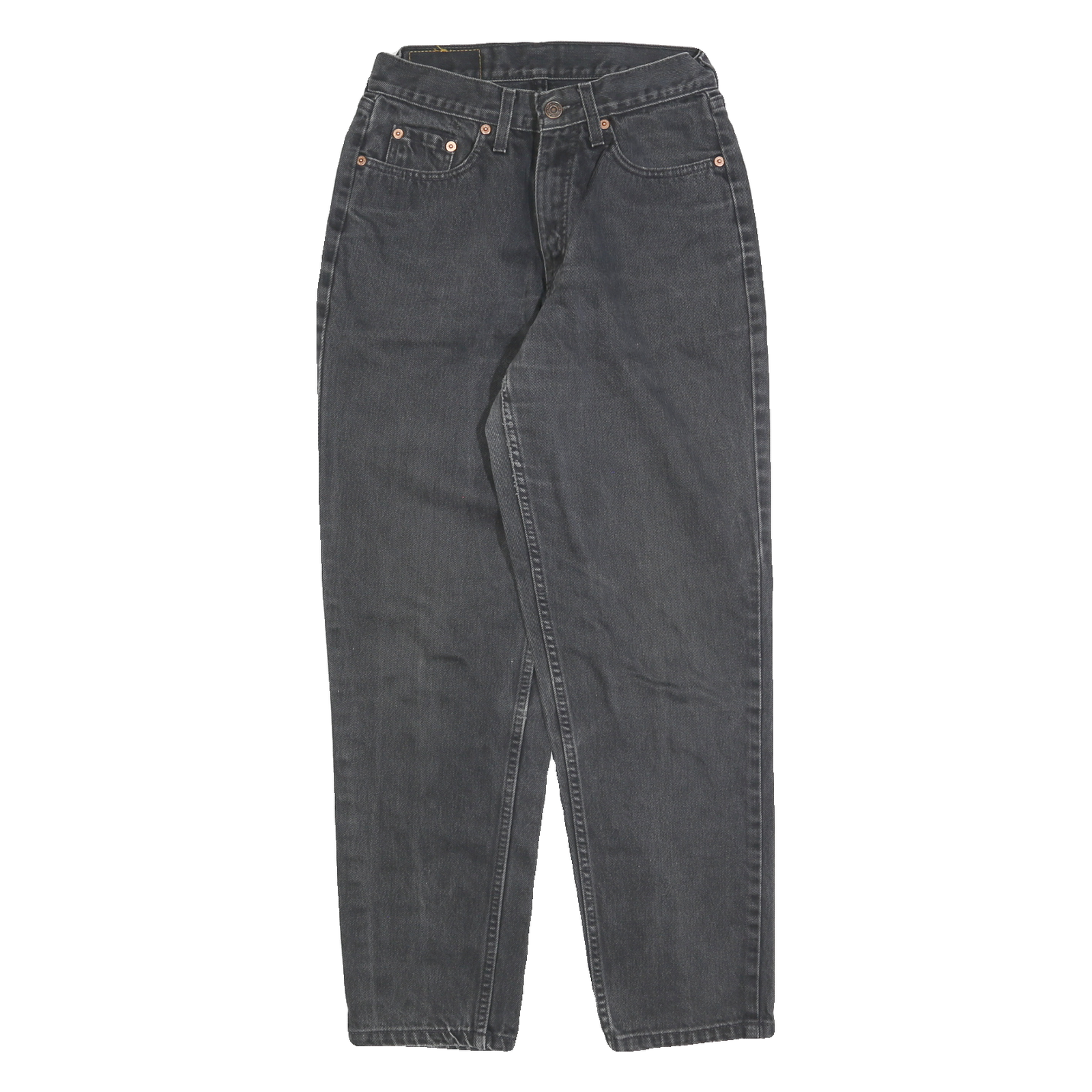 LEVI'S 626 02 Mens Jeans Black Regular Straight Denim Medium W26 L30 Classic Fit Refurbished - N/A refurbished available on Cerqular