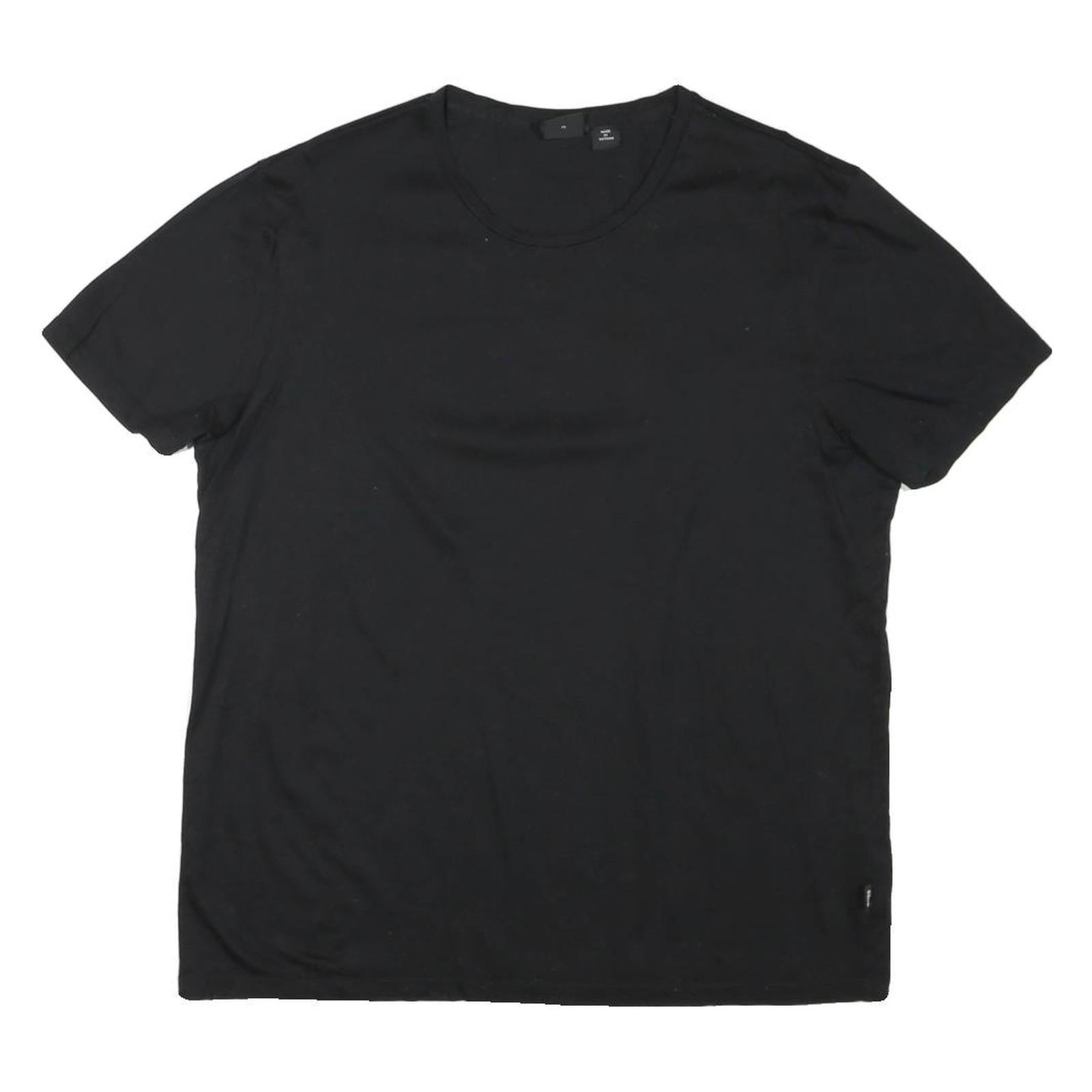 Buy BOSS Mens Black Plain T-Shirt XL Short Sleeve Crew Neck Cotton Blend Soft Refurbished - $19.49 BOSS Mens Black Plain T-Shirt XL Short Sleeve Crew Neck Cotton Blend Soft Refurbished - N/A refurbished available on Cerqular