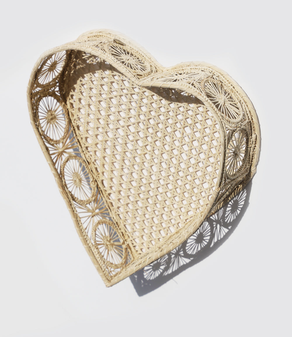 Buy Heart Shape Tray - Home Decor Refurbished - $45.00 Heart Shape Tray - Home Decor Refurbished - Apalma Handmade refurbished available on Cerqular