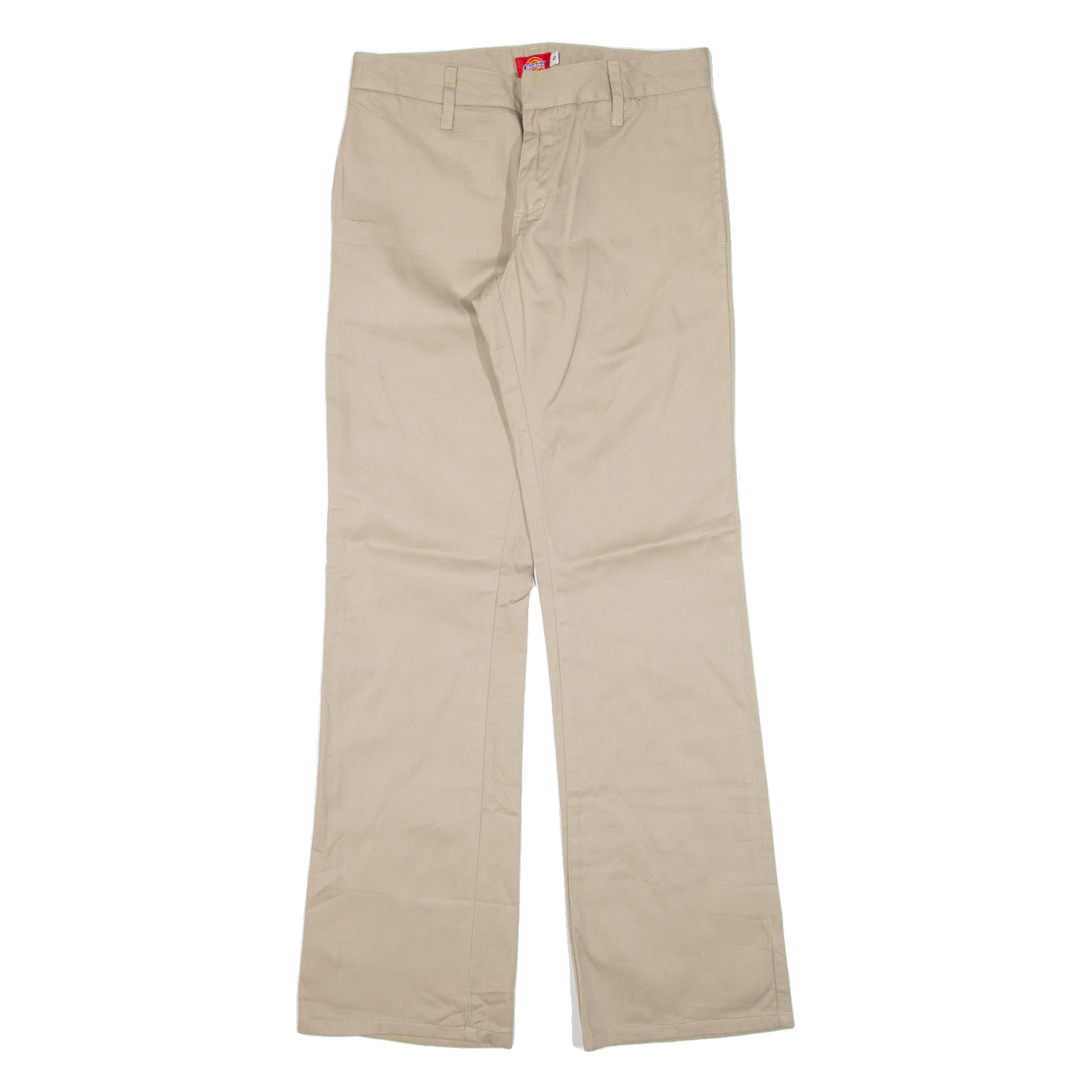 DICKIES Workwear Womens Trousers Beige Slim Bootcut W28 L30 Refurbished - N/A refurbished available on Cerqular