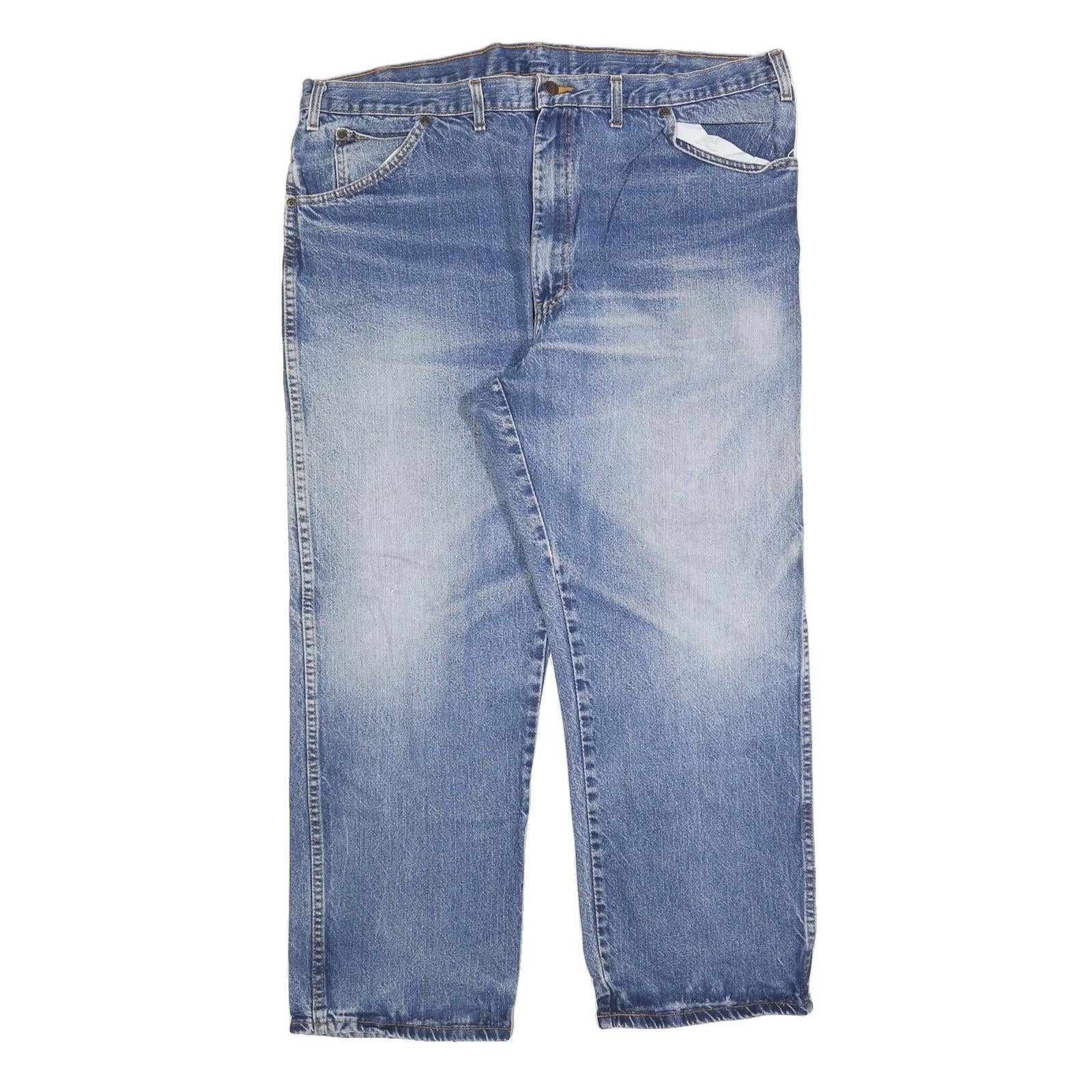 DICKIES Mens Jeans Blue Relaxed Straight Denim Medium W42 L28 Workwear Refurbished - N/A refurbished available on Cerqular