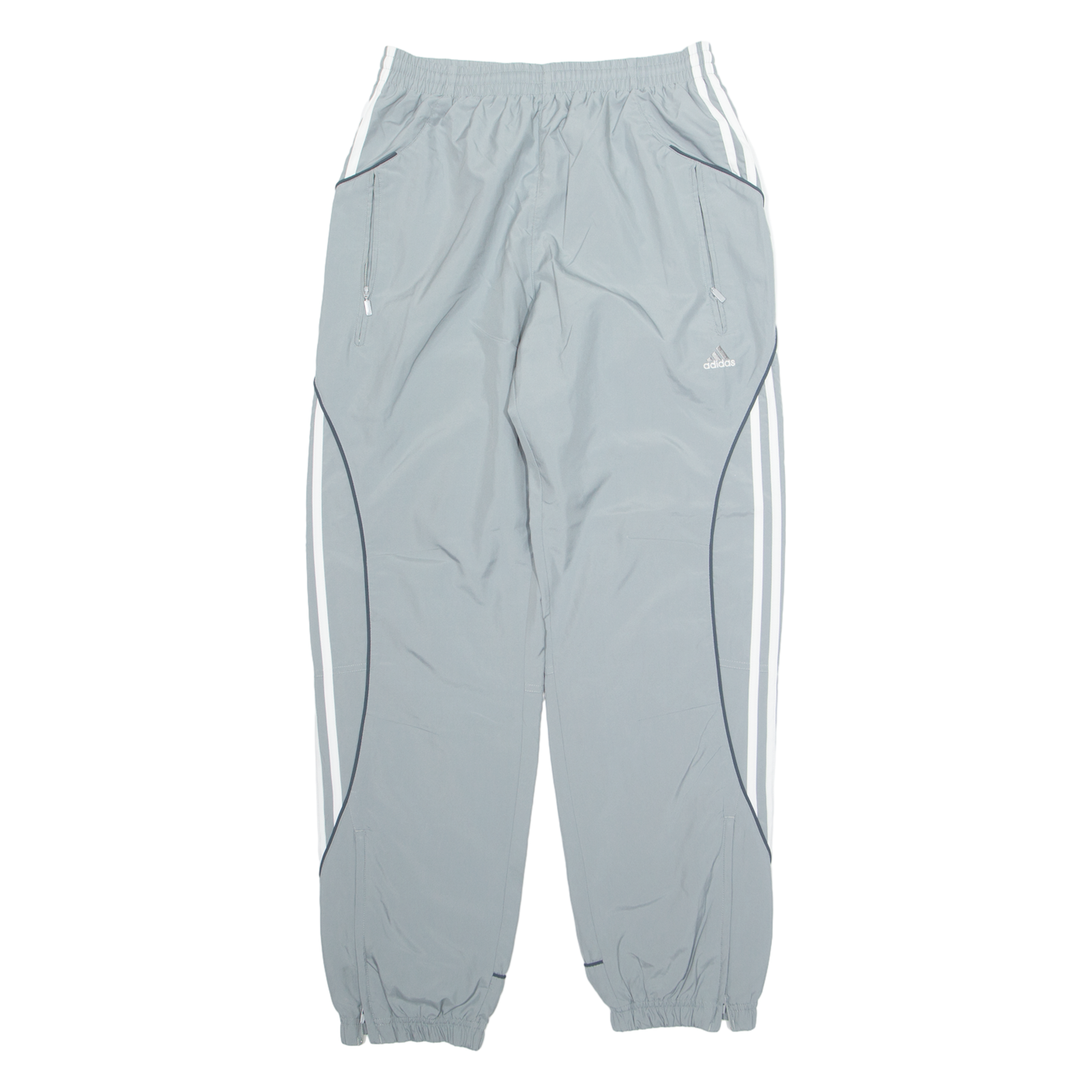 ADIDAS Mesh Lined Mens Track Pants Green Tapered S W28 L31 Refurbished - N/A refurbished available on Cerqular