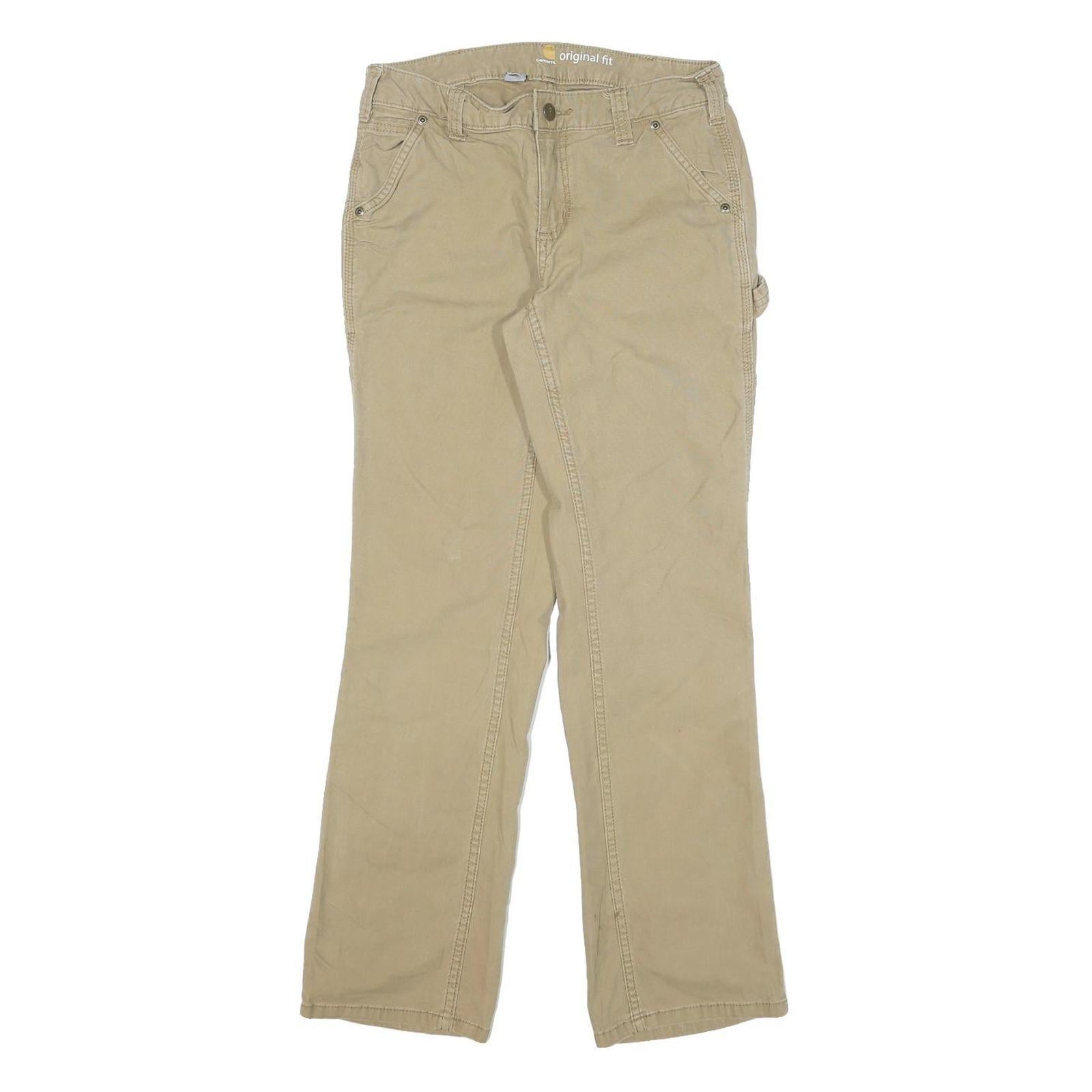 Buy CARHARTT Womens Cotton Blend Beige Regular Fit Straight Leg Trousers W26 L29 Refurbished - $49.39 CARHARTT Womens Cotton Blend Beige Regular Fit Straight Leg Trousers W26 L29 Refurbished - N/A refurbished available on Cerqular