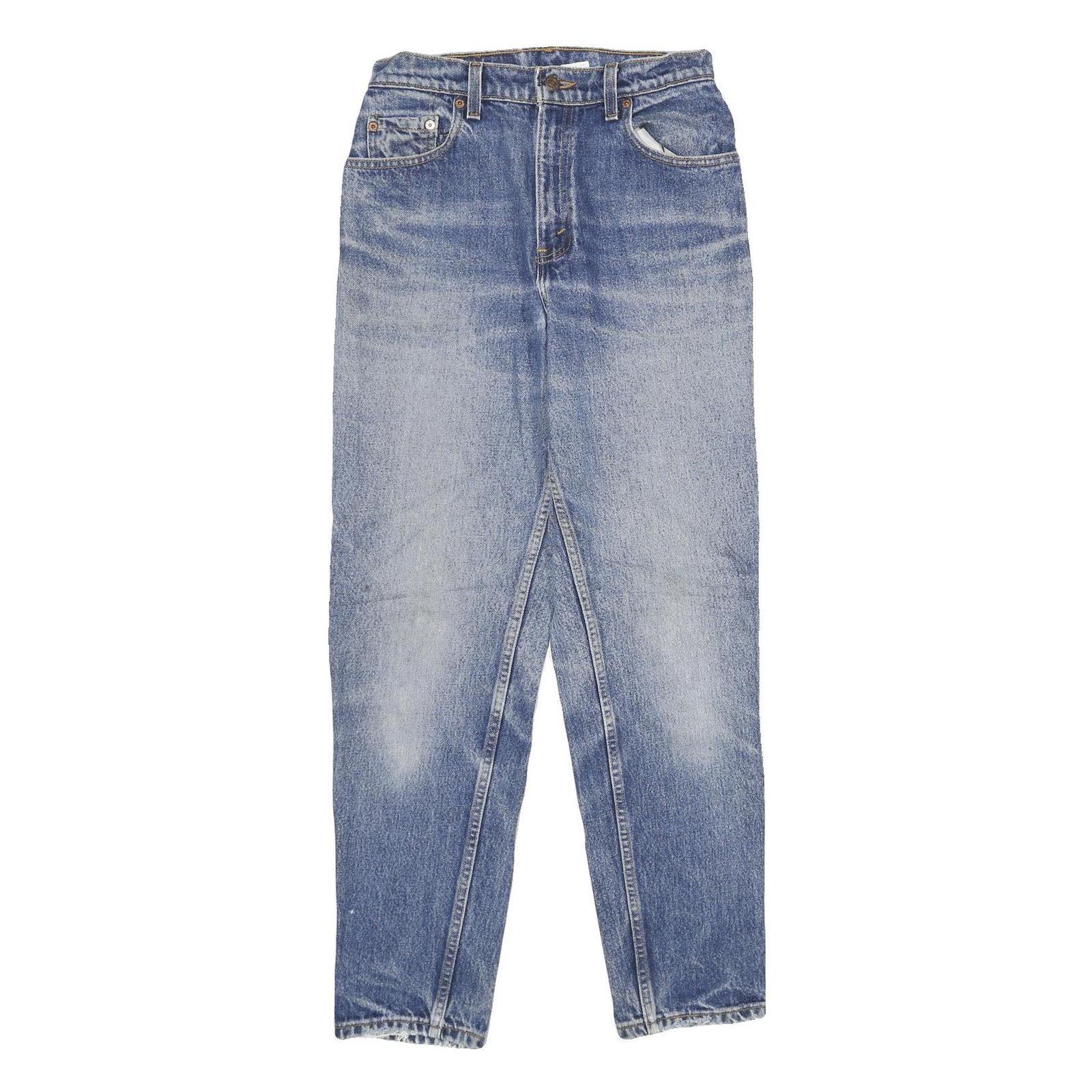 LEVI'S 551 Womens Jeans Blue Relaxed Straight Denim Medium W28 L32 Classic Fit Refurbished - N/A refurbished available on Cerqular