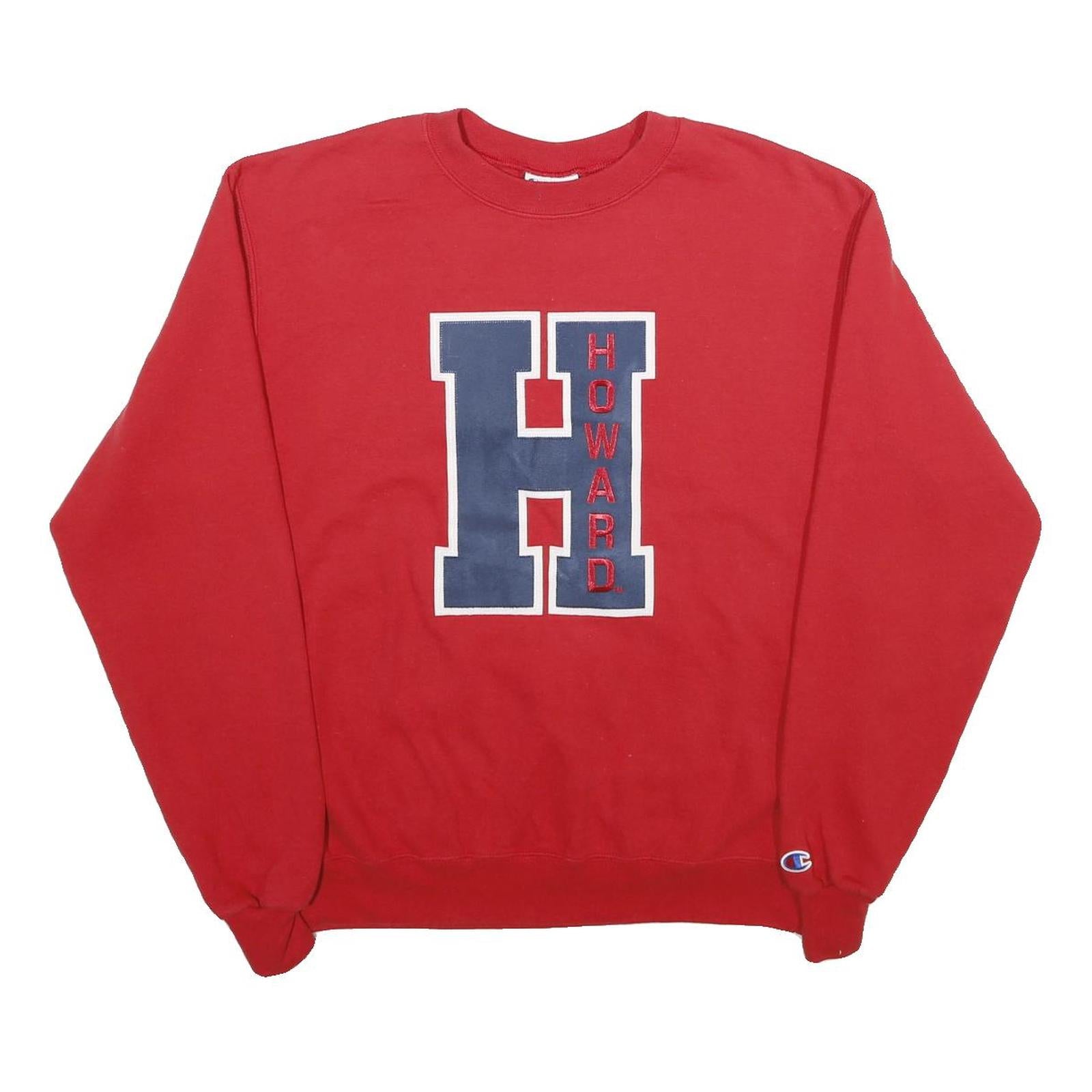 Buy CHAMPION Mens Red Howard Crew Neck M Cotton Blend Sweatshirt Pullover Casual Refurbished - $29.89 CHAMPION Mens Red Howard Crew Neck M Cotton Blend Sweatshirt Pullover Casual Refurbished - N/A refurbished available on Cerqular
