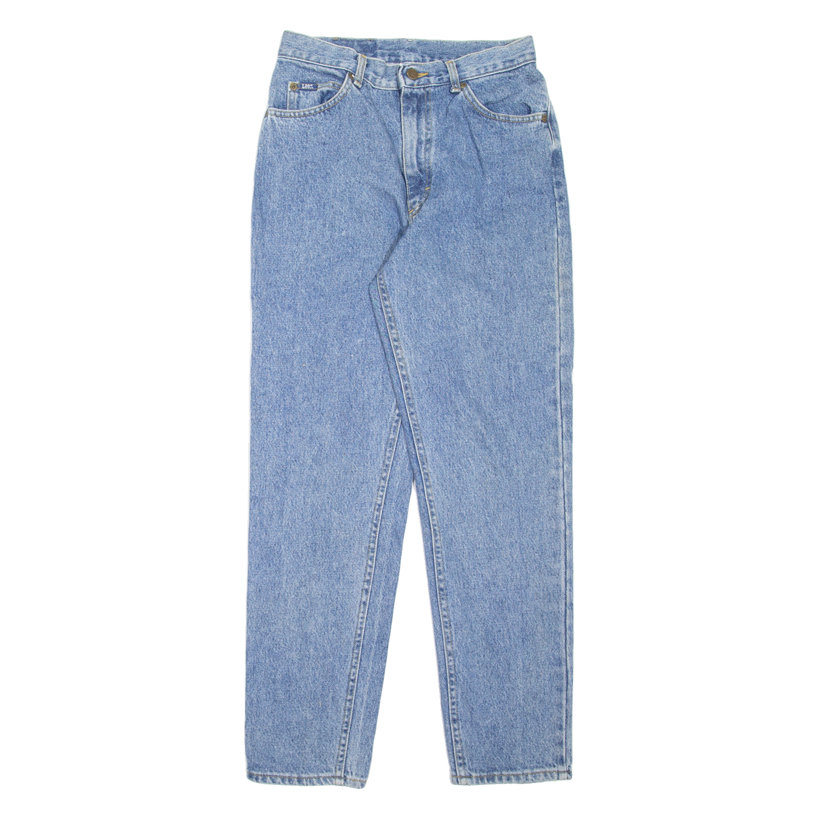 LEE Womens Jeans Blue Regular Mom W27 L29 Refurbished - N/A refurbished available on Cerqular