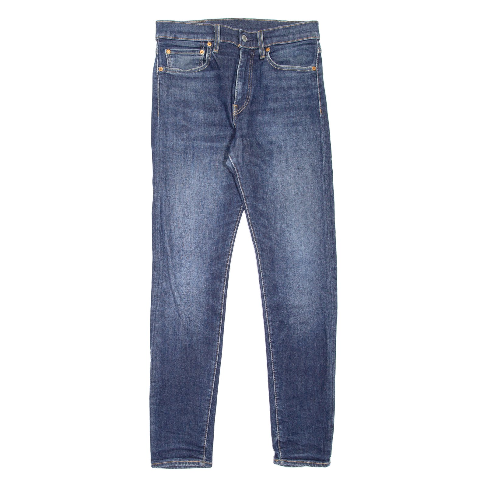 LEVI'S 512 Jeans Premium Mens Blue Slim Tapered Stone Wash W31 L32 Refurbished - N/A refurbished available on Cerqular
