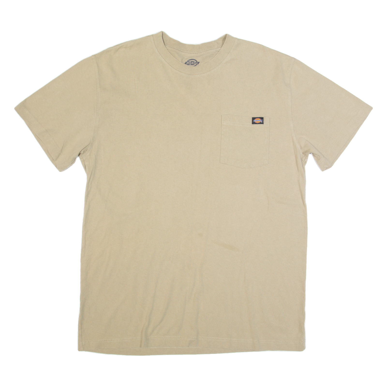 DICKIES Mens T-Shirt Beige XL Refurbished - N/A refurbished available on Cerqular