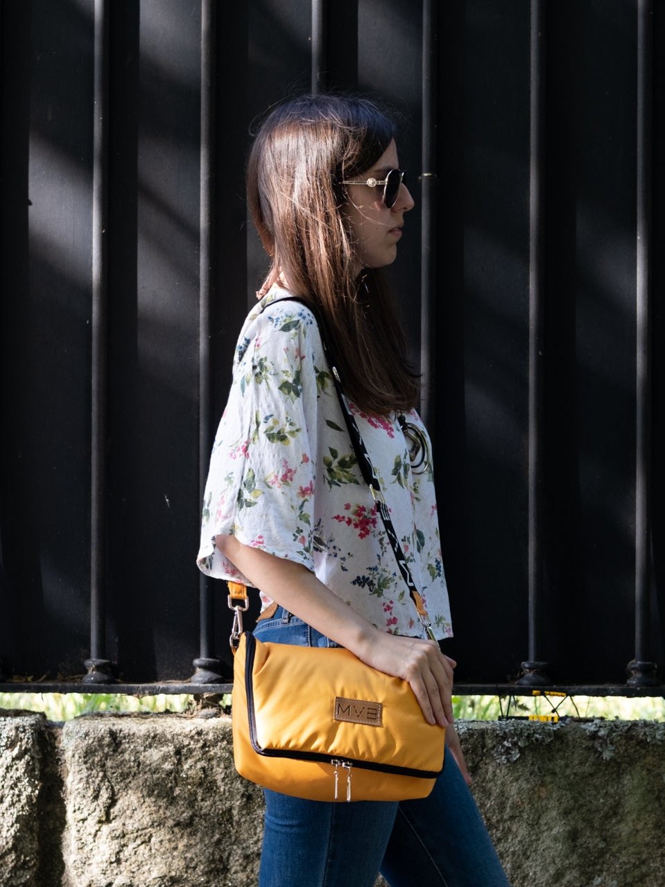 The Flip MVB Crossbody Bag yellow Refurbished - My Vegan Bags refurbished available on Cerqular