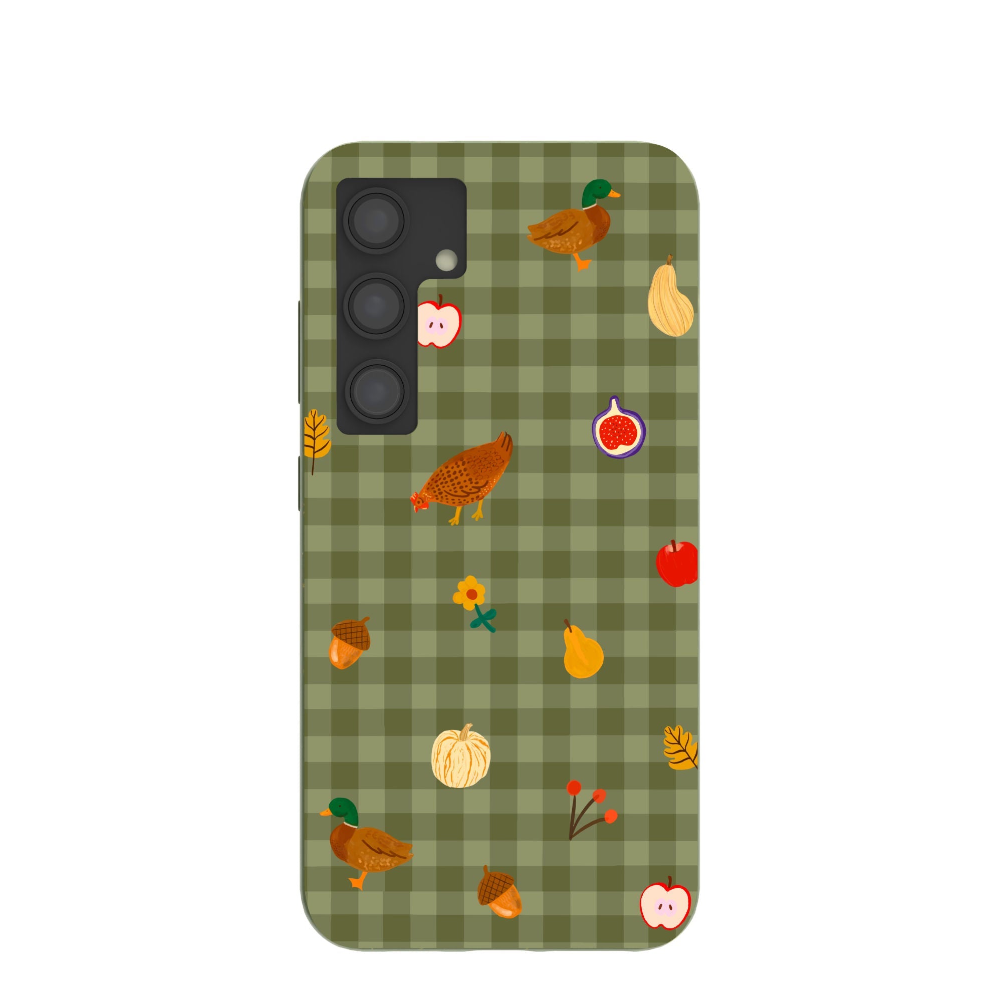 Forest Floor Harvest Folk Samsung Galaxy S24 Case Refurbished - Pela Case refurbished available on Cerqular