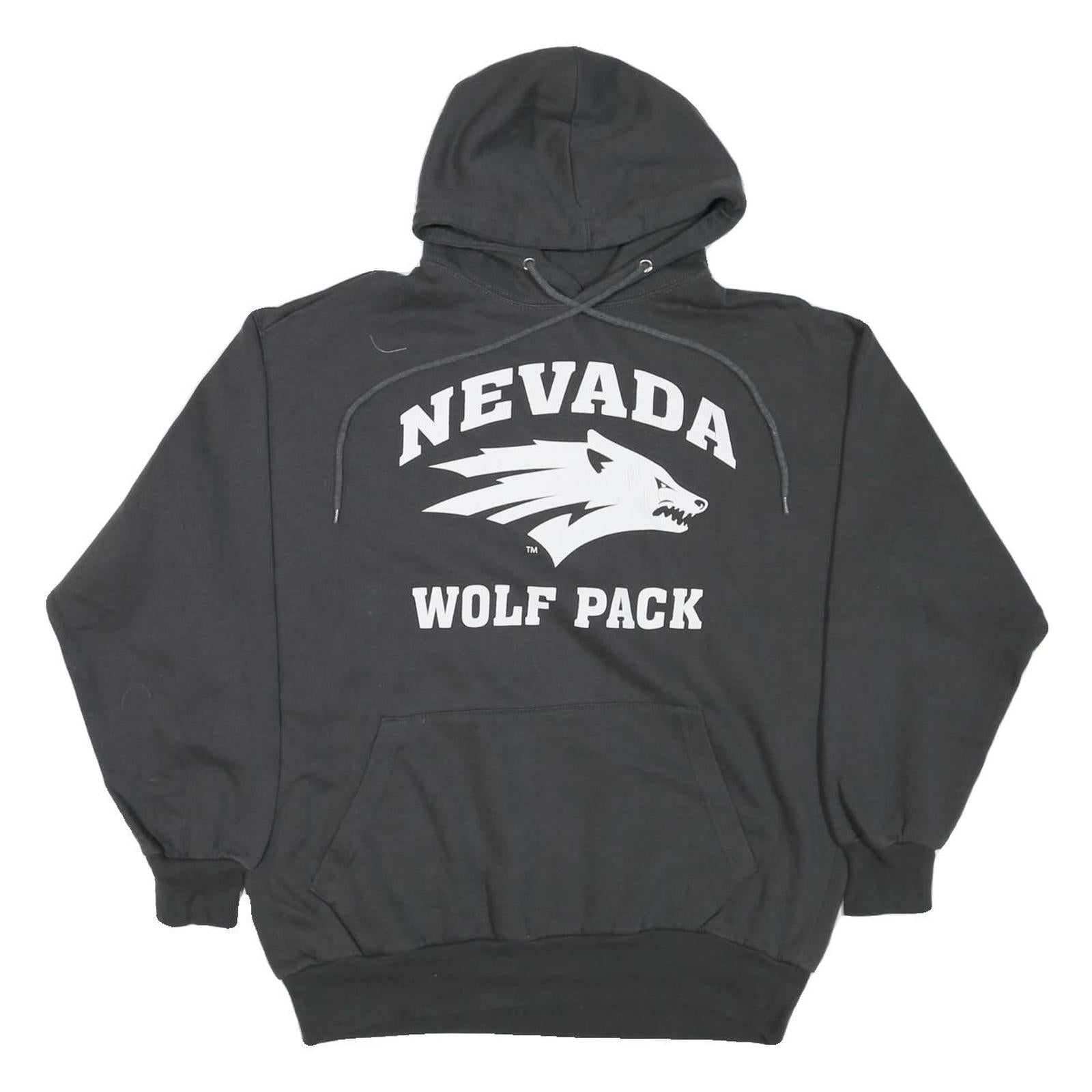 Buy Mens Black Nevada Wolf Pack Pullover Hoodie M Cotton Blend Casual Refurbished - $23.39 Mens Black Nevada Wolf Pack Pullover Hoodie M Cotton Blend Casual Refurbished - N/A refurbished available on Cerqular