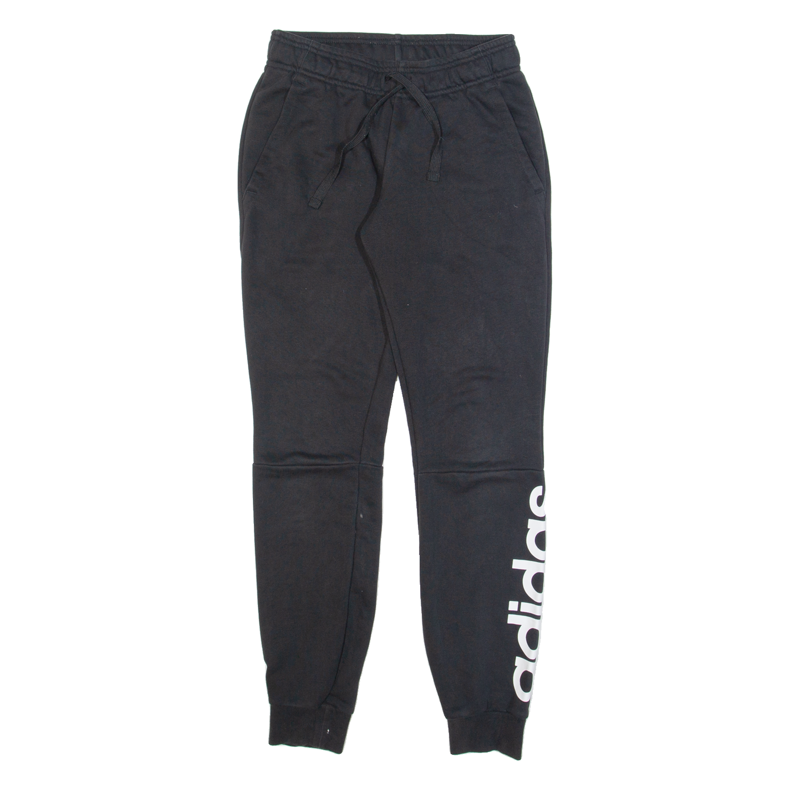 ADIDAS Womens Joggers Black Tapered XS W26 L28 Refurbished - N/A refurbished available on Cerqular