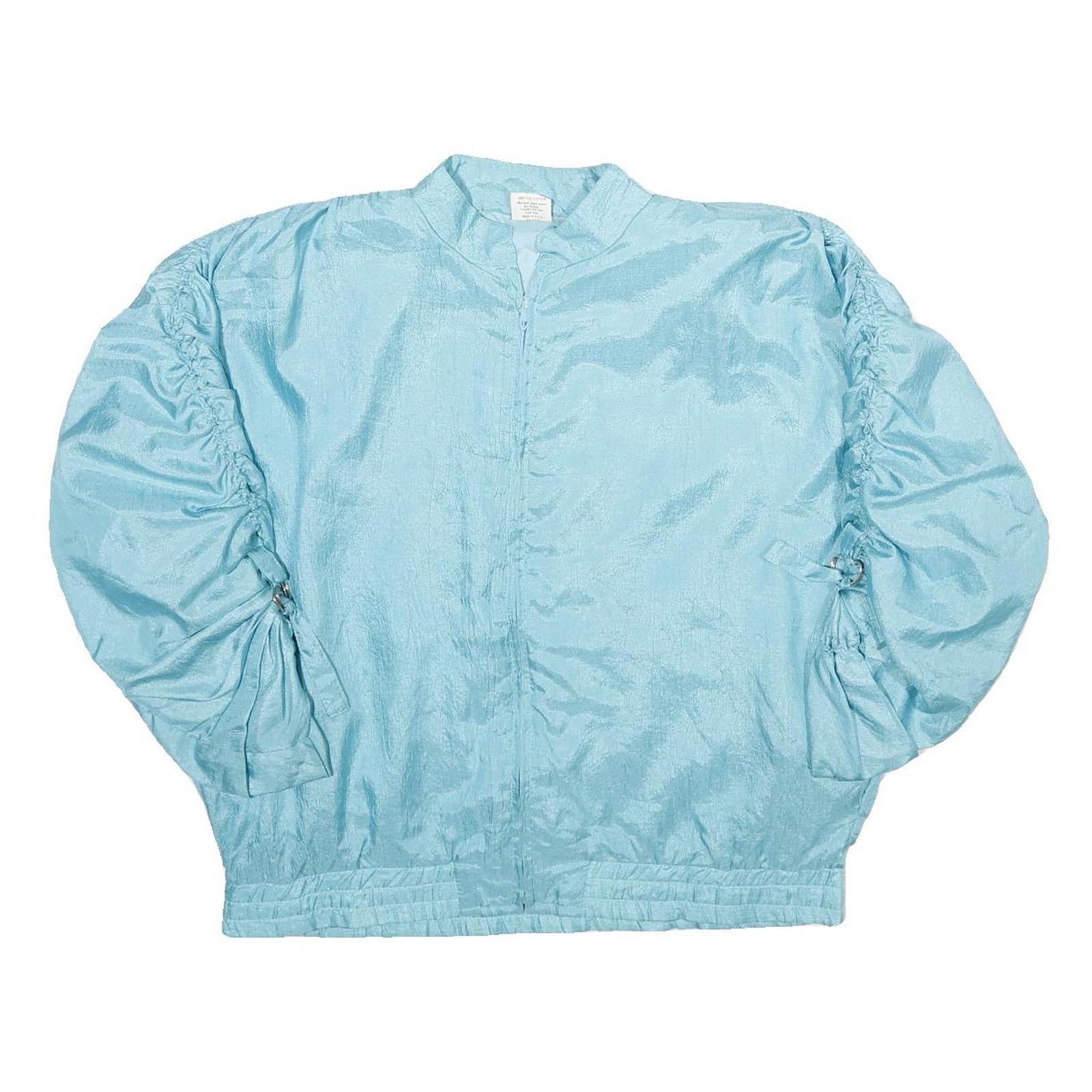 Buy GSR Womens Blue Jacket M Polyester Zip Plain Stylish Ruched Sleeve Lightweight Refurbished - $37.69 GSR Womens Blue Jacket M Polyester Zip Plain Stylish Ruched Sleeve Lightweight Refurbished - N/A refurbished available on Cerqular