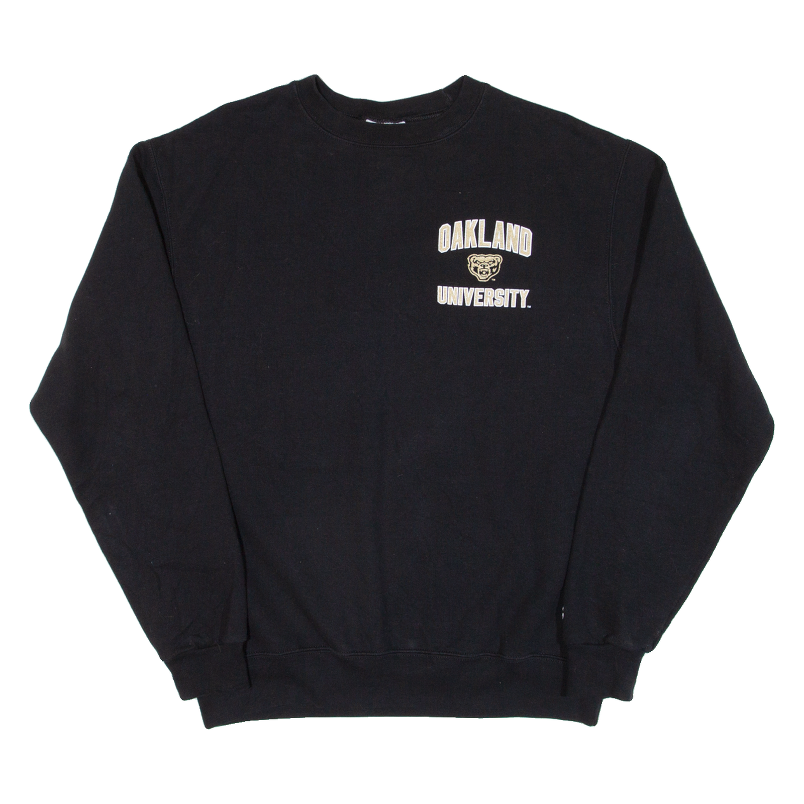 CHAMPION Oakland University Mens Sweatshirt Black USA M Refurbished - N/A refurbished available on Cerqular