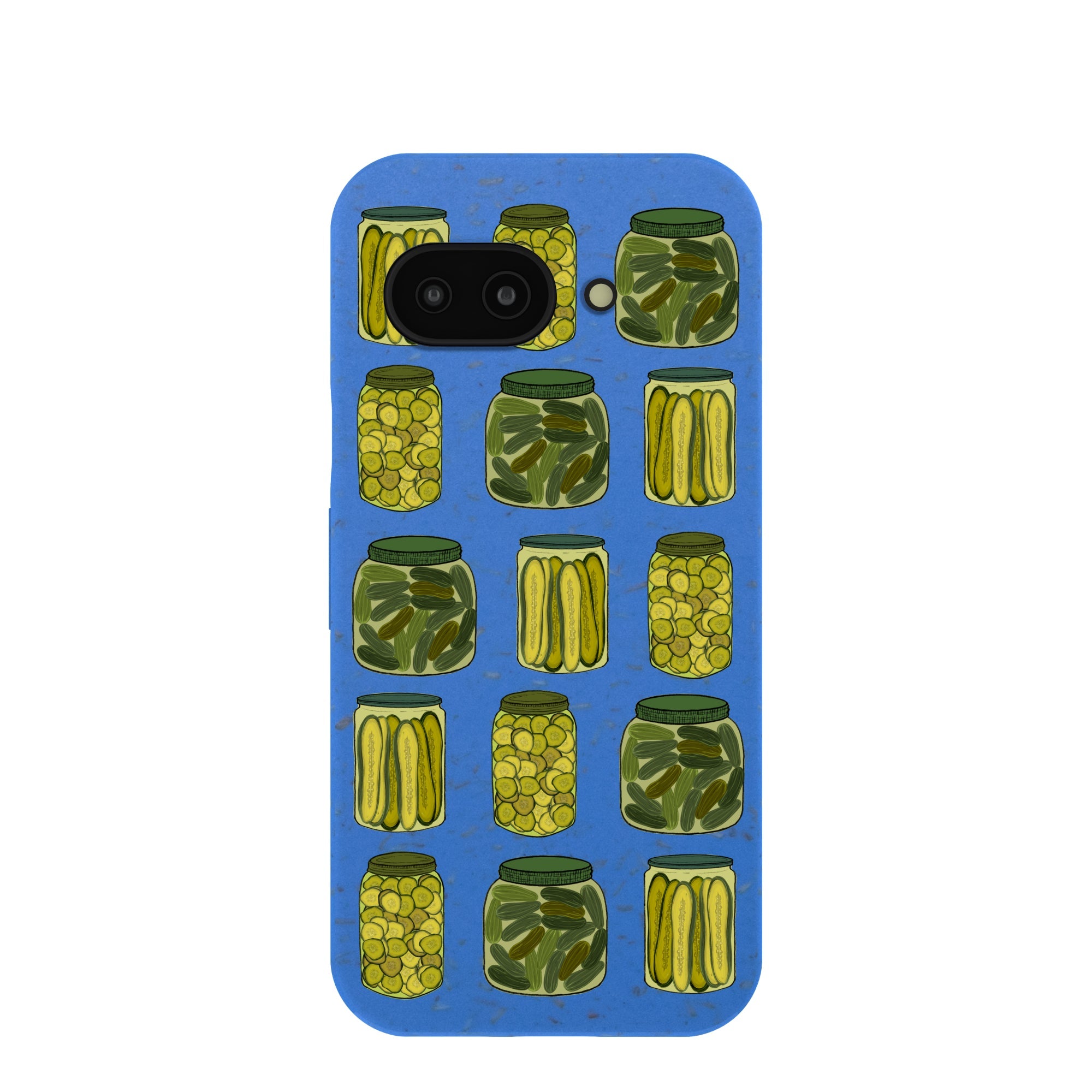 Electric Blue Pickling Pickles Google Pixel 9a Case Refurbished - Pela Case refurbished available on Cerqular