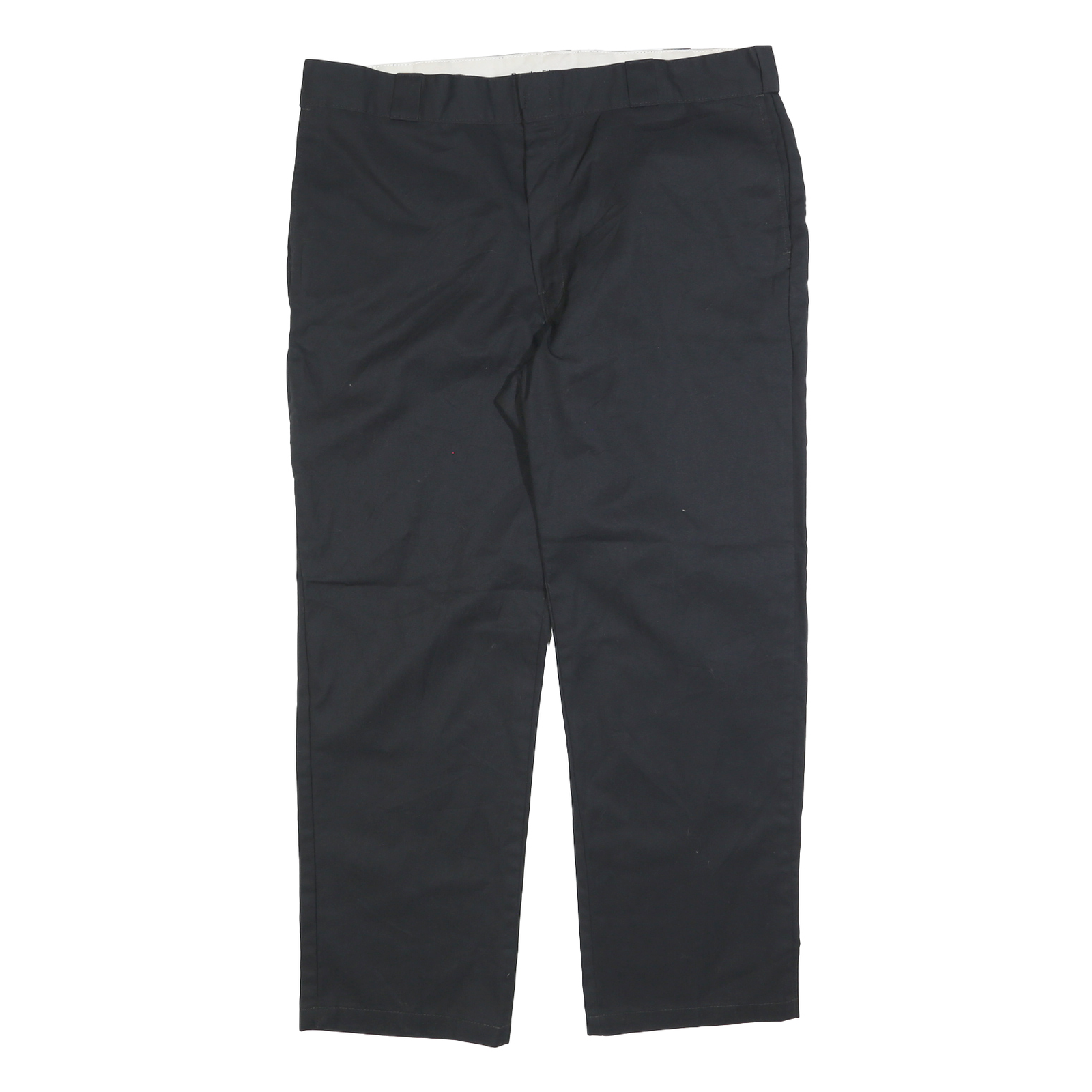 DICKIES Mens Regular Fit Black Cotton Blend Trousers W40 L30 Workwear Straight Refurbished - N/A refurbished available on Cerqular