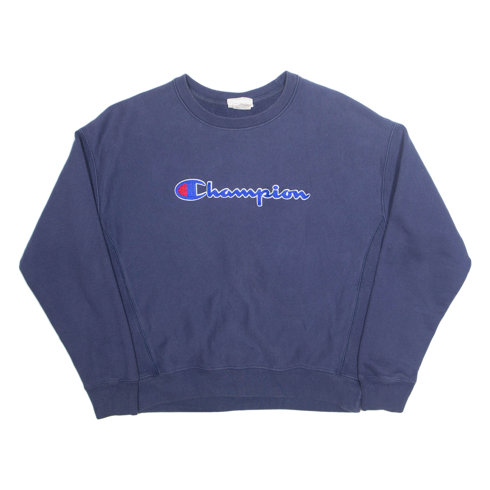 CHAMPION Womens Sweatshirt Blue L Refurbished - N/A refurbished available on Cerqular