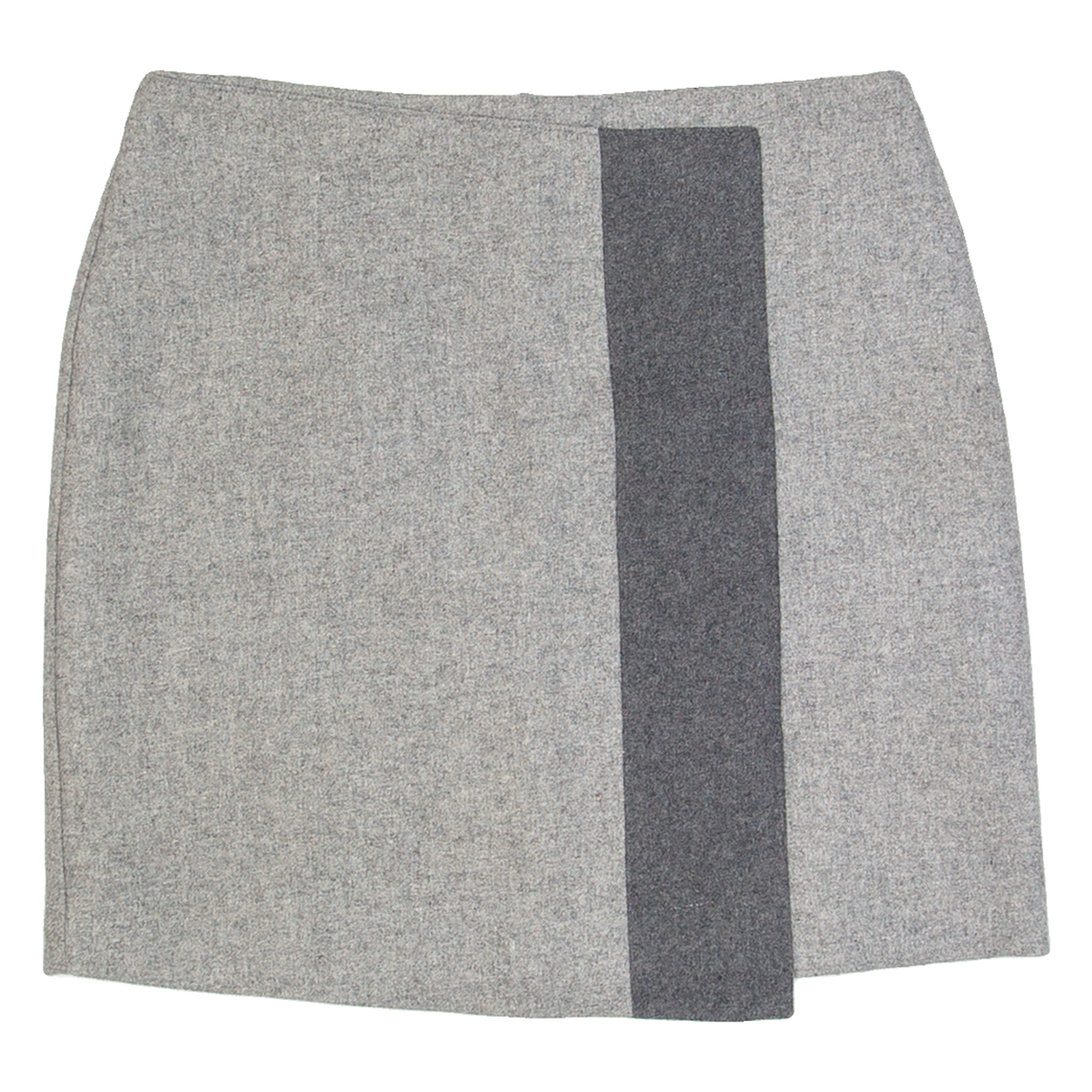 MINT VELVET Womens Straight Skirt Grey Short Wool UK 8 Refurbished - N/A refurbished available on Cerqular