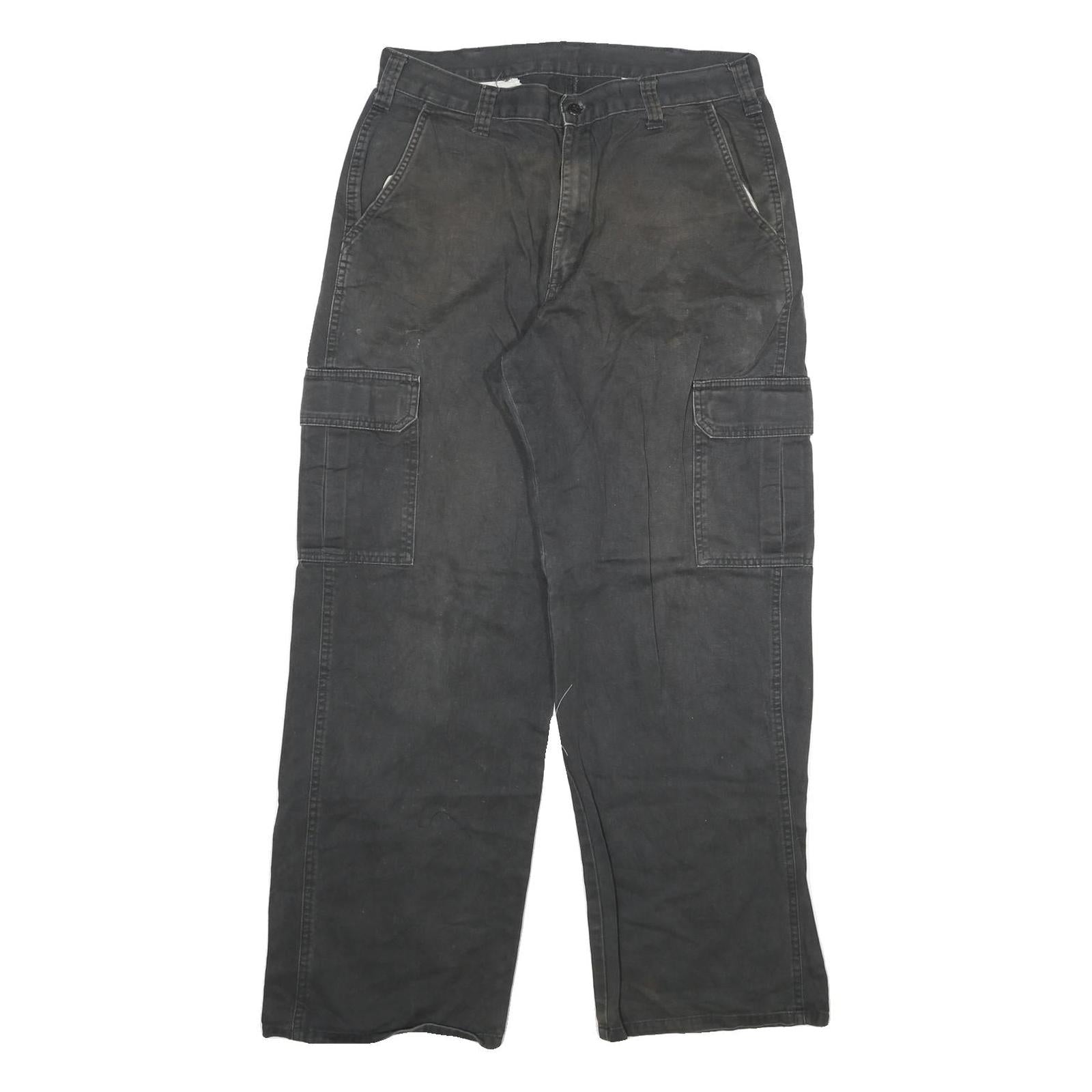 Buy DICKIES Mens Black Regular Fit Straight Denim Jeans W32 L32 Cargo Pockets Zip Refurbished - $37.69 DICKIES Mens Black Regular Fit Straight Denim Jeans W32 L32 Cargo Pockets Zip Refurbished - N/A refurbished available on Cerqular