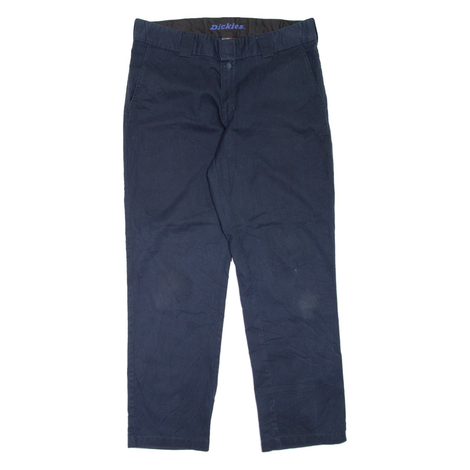 DICKIES Workwear Womens Trousers Blue Slim Tapered W32 L29 Refurbished - N/A refurbished available on Cerqular