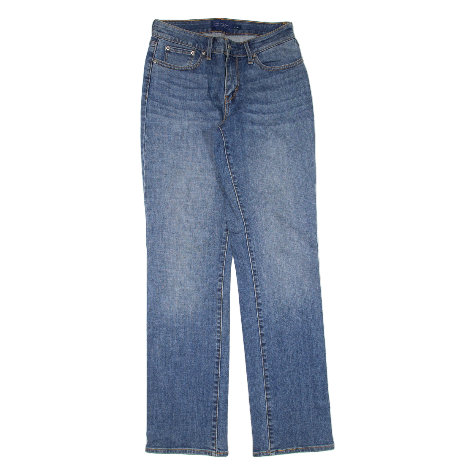 LEVI'S Womens Jeans Blue Classic Straight W27 L31 Refurbished - N/A refurbished available on Cerqular