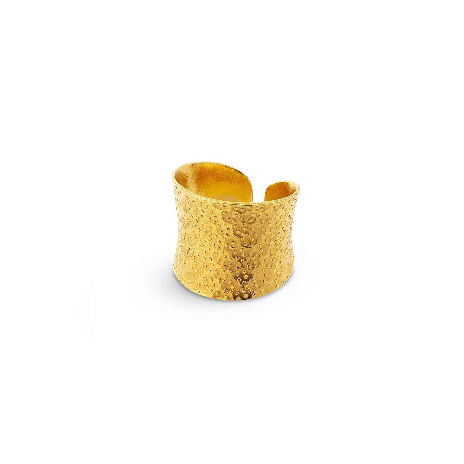 Nudo Gold Dotted Ring (adjustable) Refurbished - Amadeus (This could refer to multiple things, such as the 1 refurbished available on Cerqular