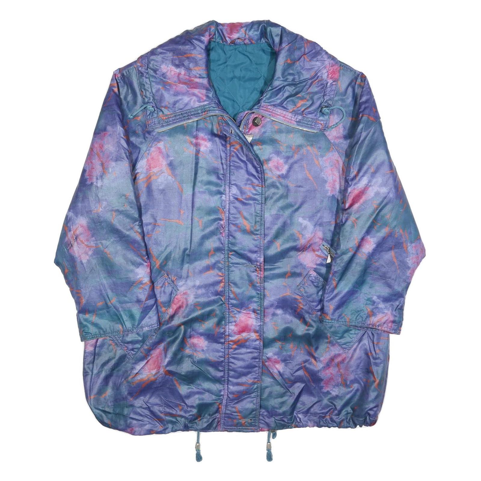 Buy Womens Blue & Purple Abstract Pattern Zip Jacket XL Polyester Blend Casual Refurbished - $27.29 Womens Blue & Purple Abstract Pattern Zip Jacket XL Polyester Blend Casual Refurbished - N/A refurbished available on Cerqular