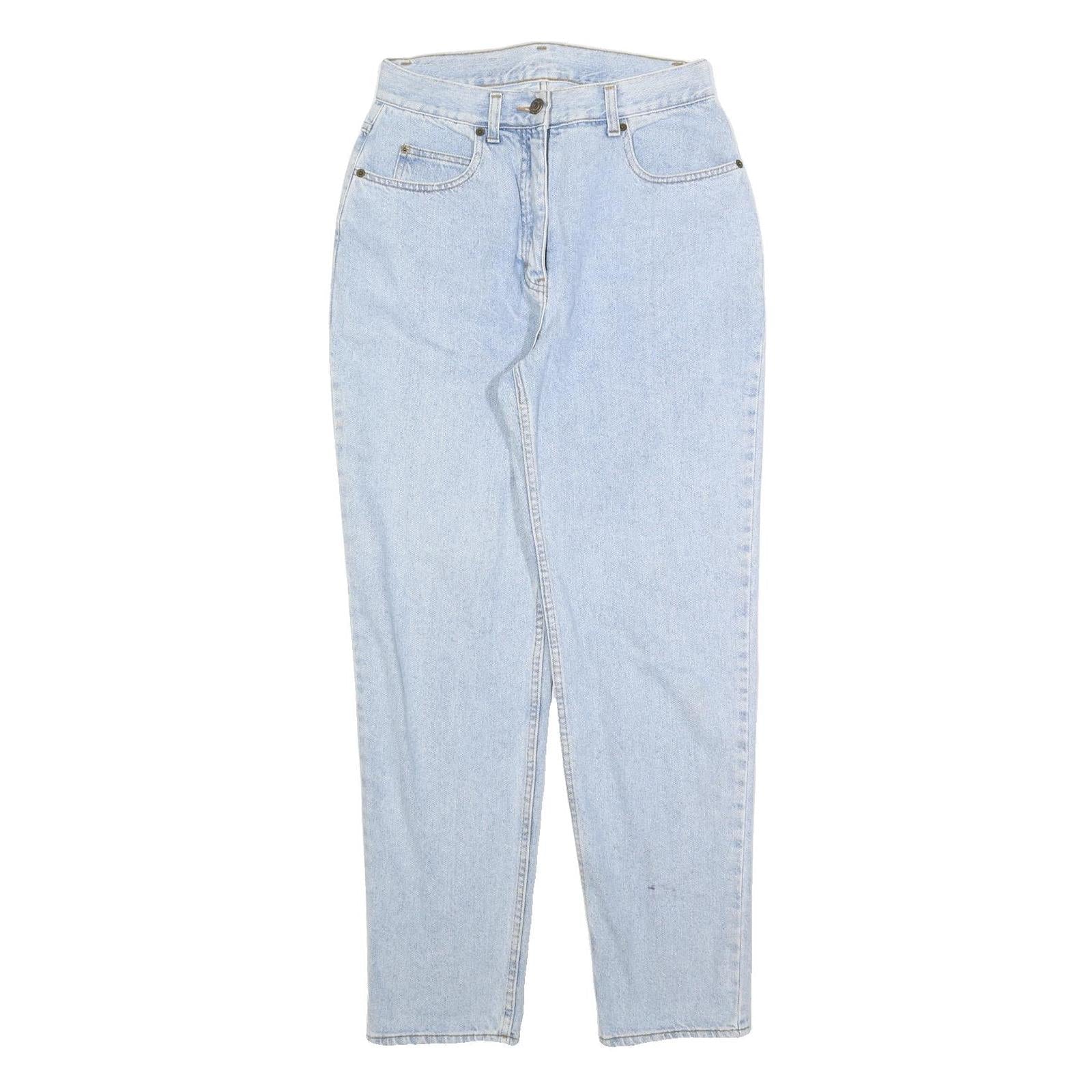 EXPLORER Womens Regular Fit Blue Denim Light Wash Jeans W28 L30 Zip Closure Refurbished - N/A refurbished available on Cerqular
