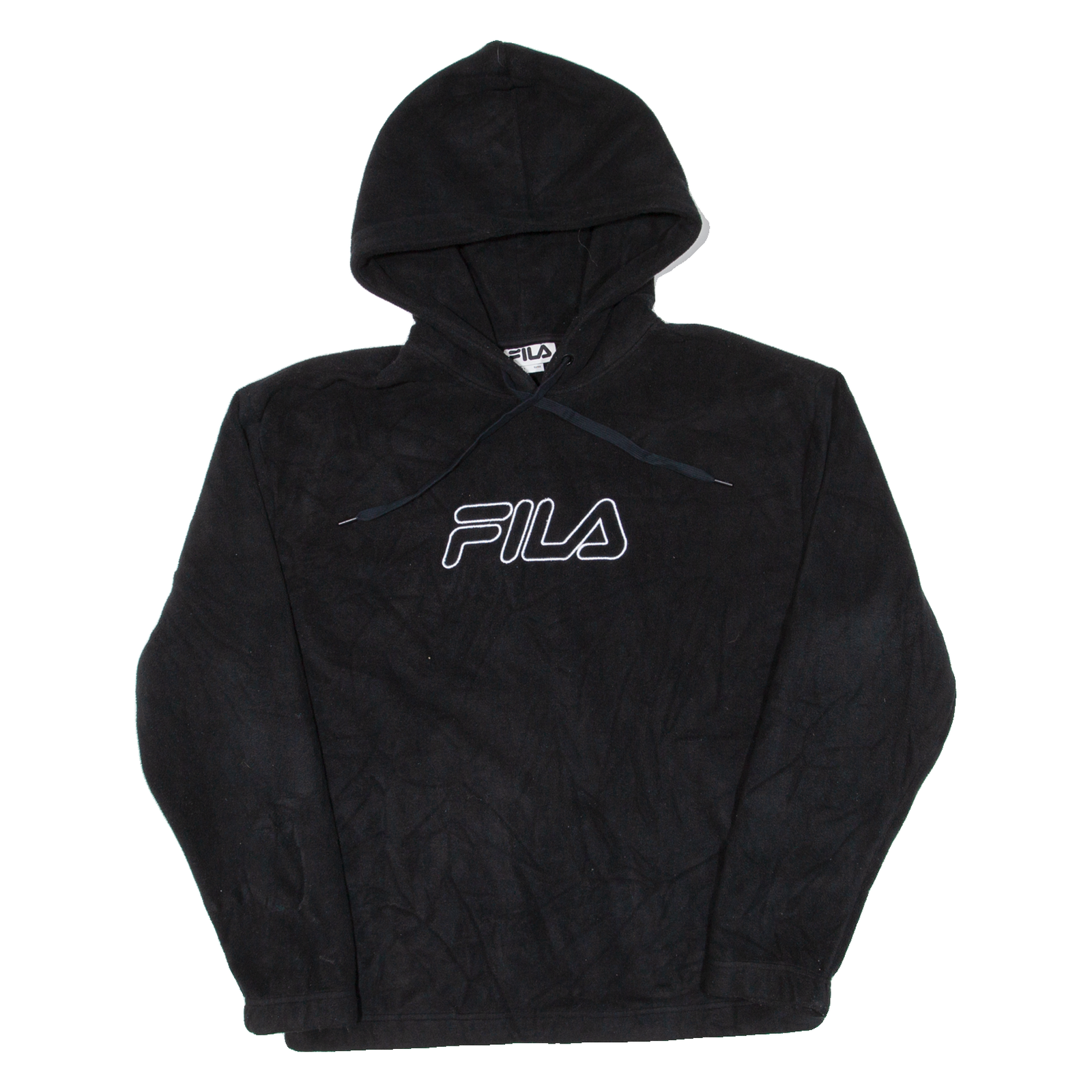 FILA Mens Black Hoodie L Refurbished - N/A refurbished available on Cerqular