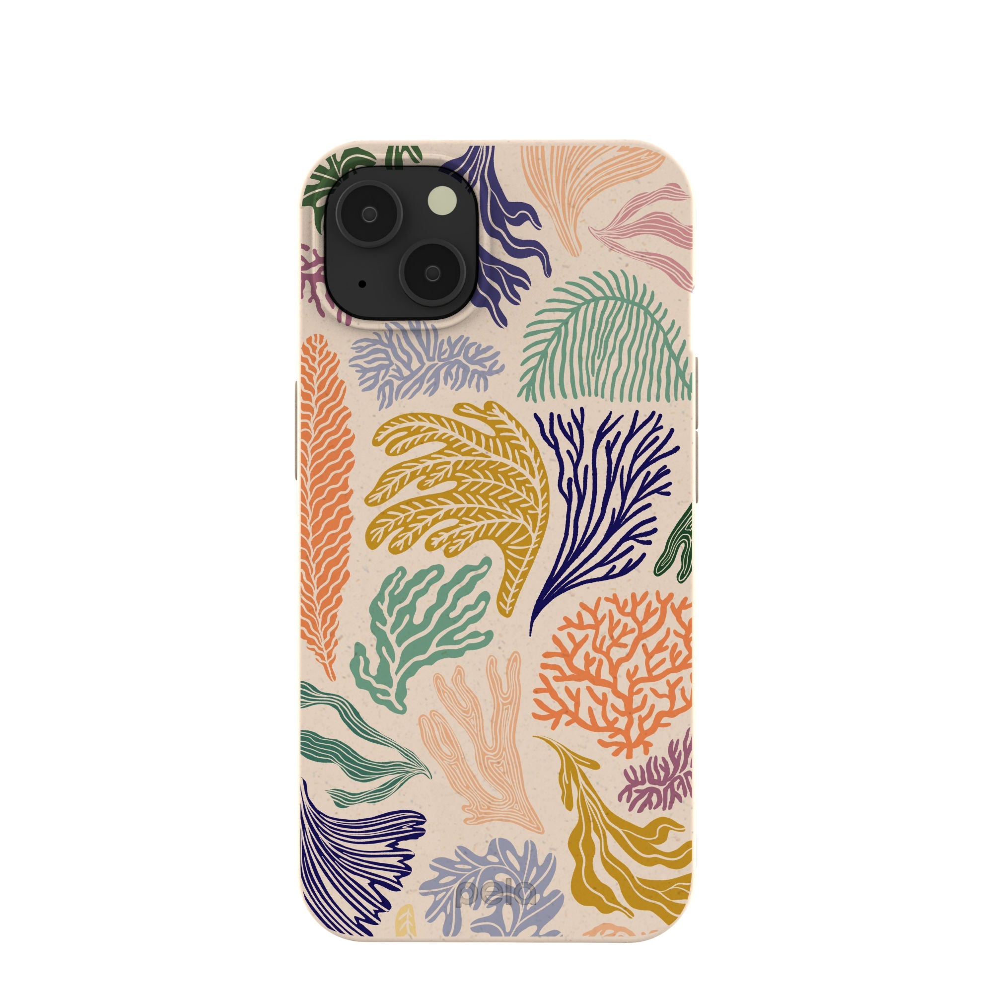 Seashell Coral Dreams iPhone 13 Case Refurbished - Pela Case refurbished available on Cerqular