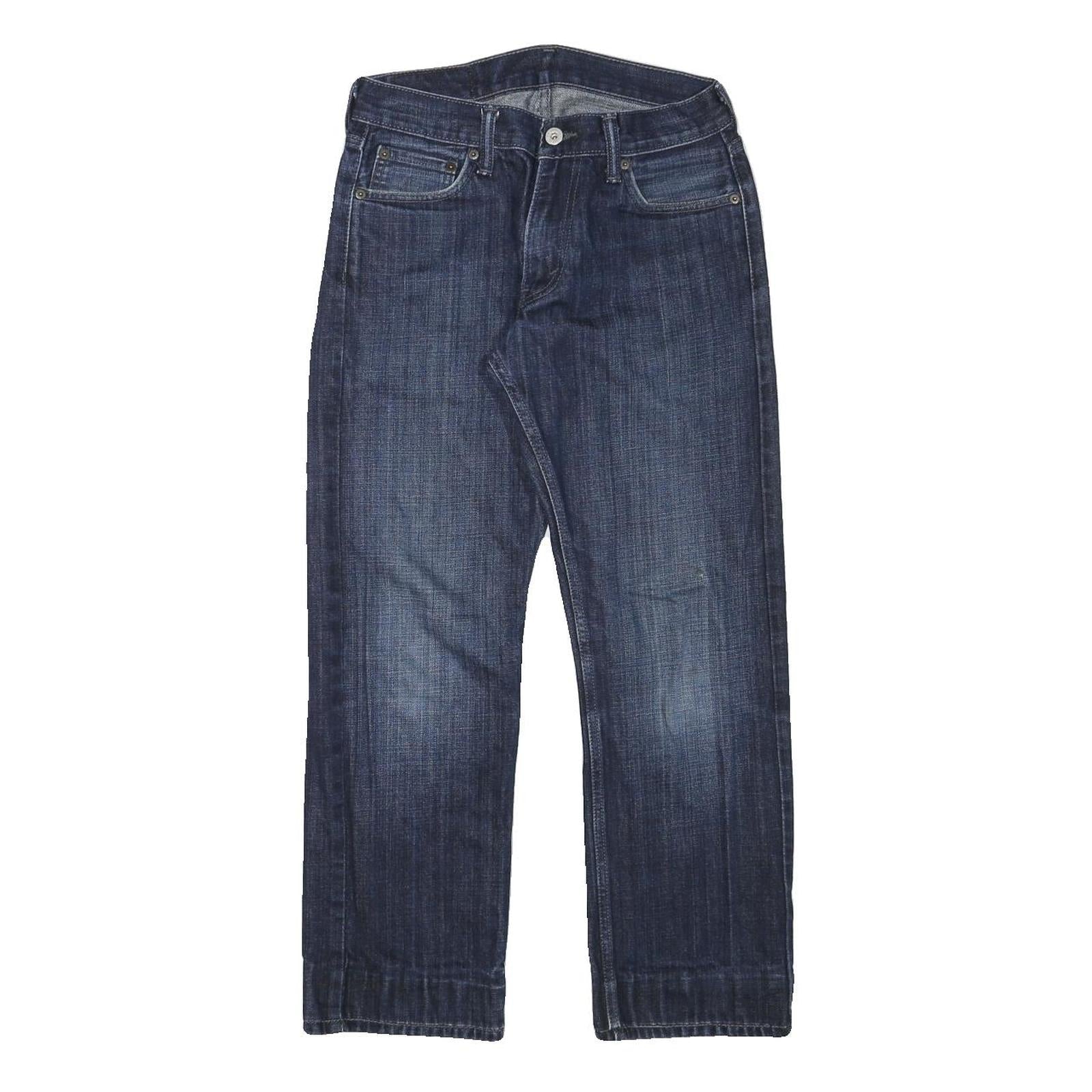 LEVI'S Mens Regular Fit Blue Denim Jeans W28 L26 Zip Closure Classic Style Refurbished - N/A refurbished available on Cerqular