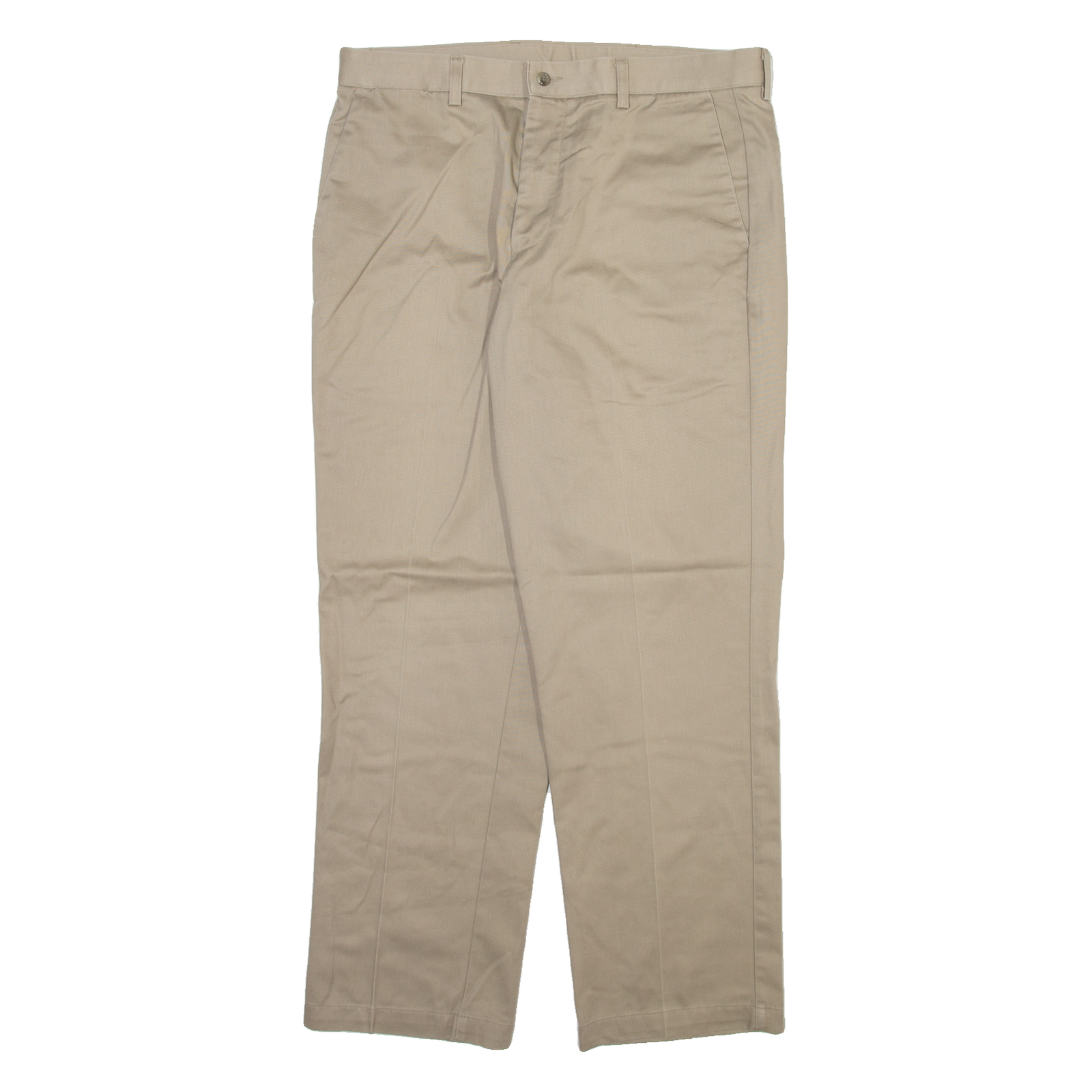 DOCKERS Mens Trousers Beige Regular Straight W36 L31 Refurbished - N/A refurbished available on Cerqular