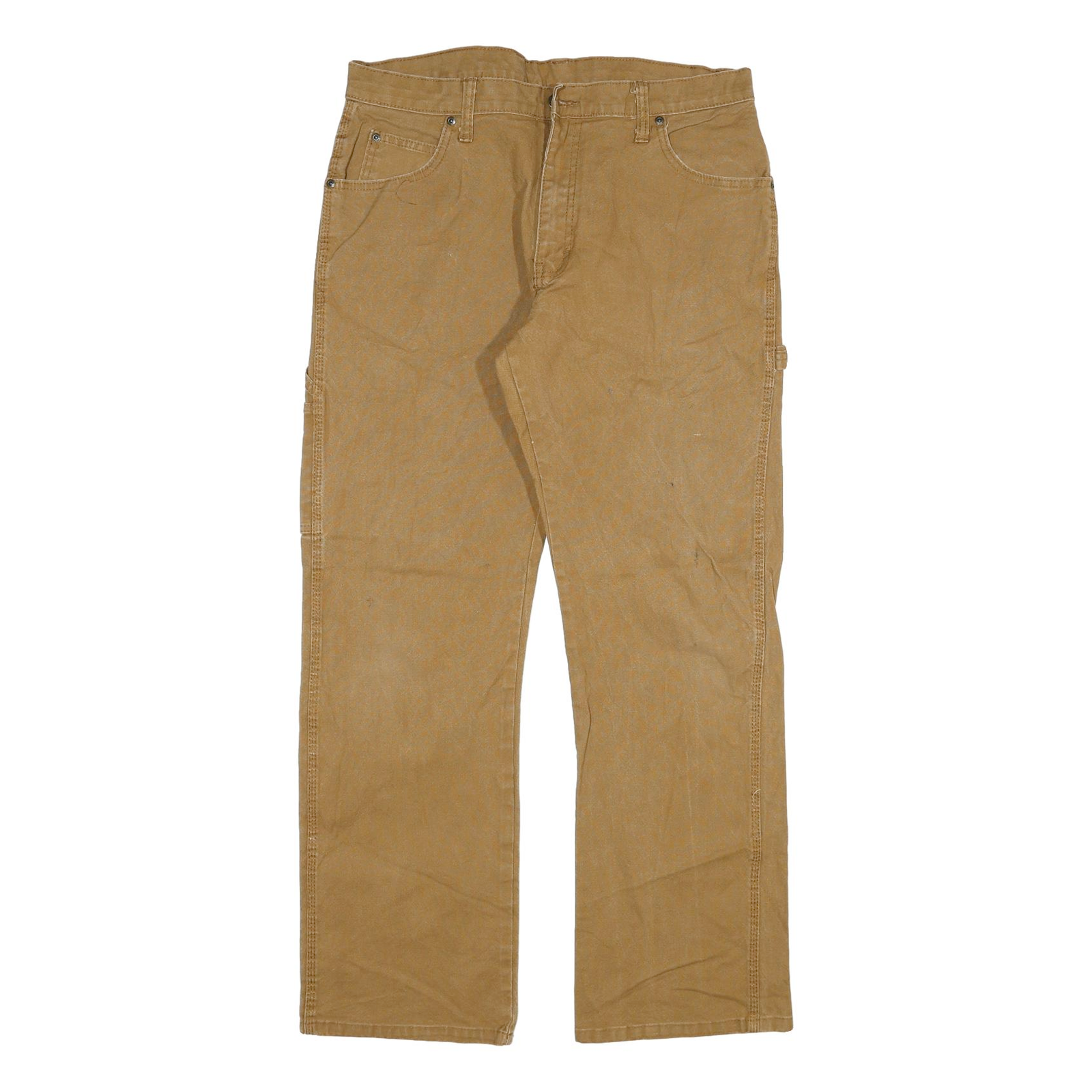 DICKIES Mens Jeans Regular Straight Denim Beige W32 L30 Workwear Utility Refurbished - N/A refurbished available on Cerqular