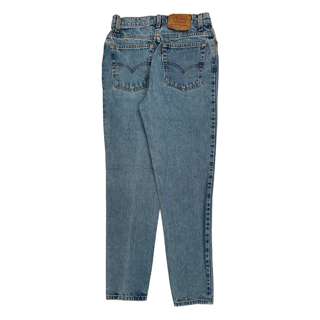 Levis 512 Slim Fit Jeans - 28W UK 8 Blue Cotton Refurbished - Thrifted (note: this is a term often used to describe second- refurbished available on Cerqular