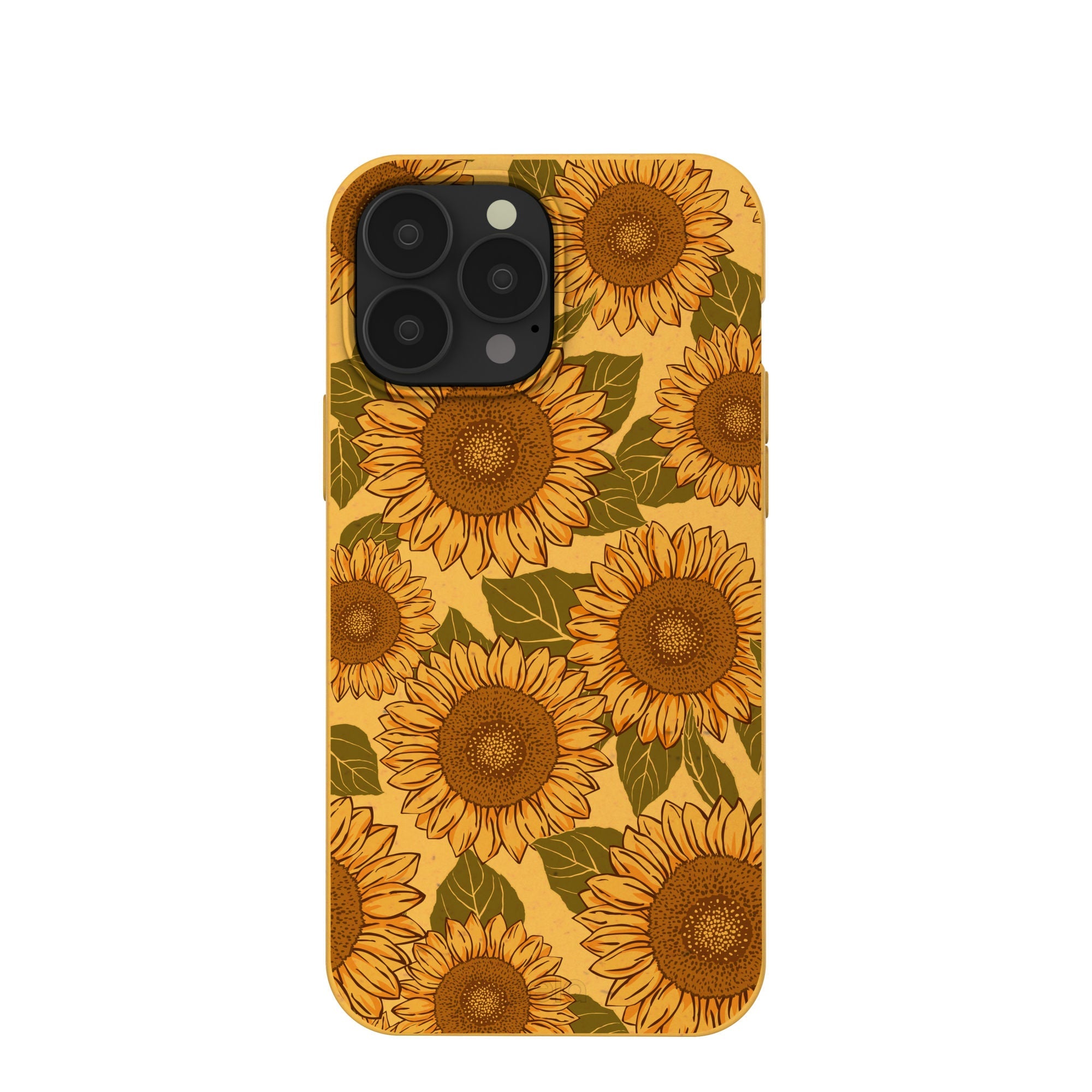 Honey Golden Garden iPhone 13 Pro Max Case Refurbished - Pela Case refurbished available on Cerqular