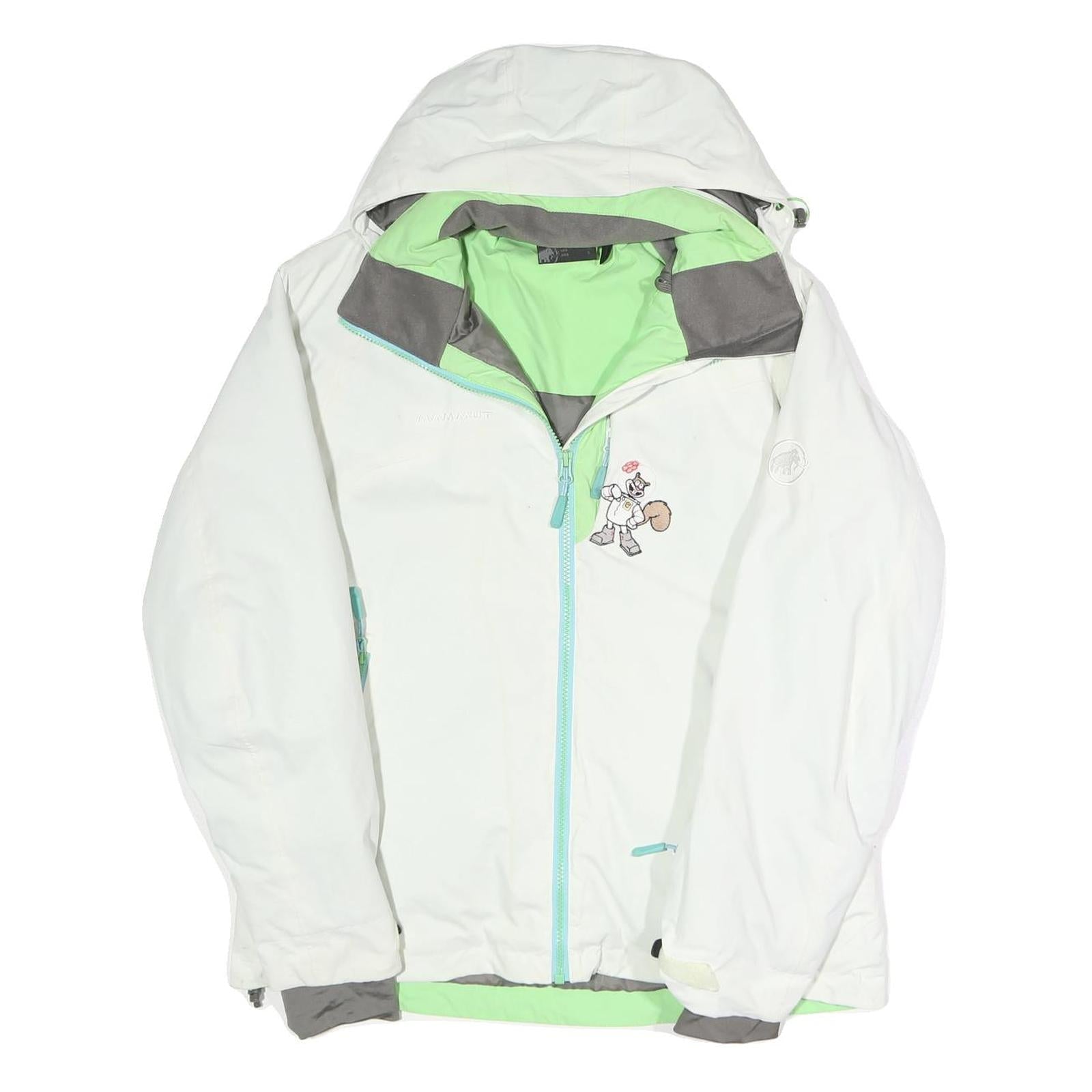 Buy MAMMUT Womens White & Green Softshell Jacket M Polyester Blend Zip Outdoor Refurbished - $57.19 MAMMUT Womens White & Green Softshell Jacket M Polyester Blend Zip Outdoor Refurbished - N/A refurbished available on Cerqular