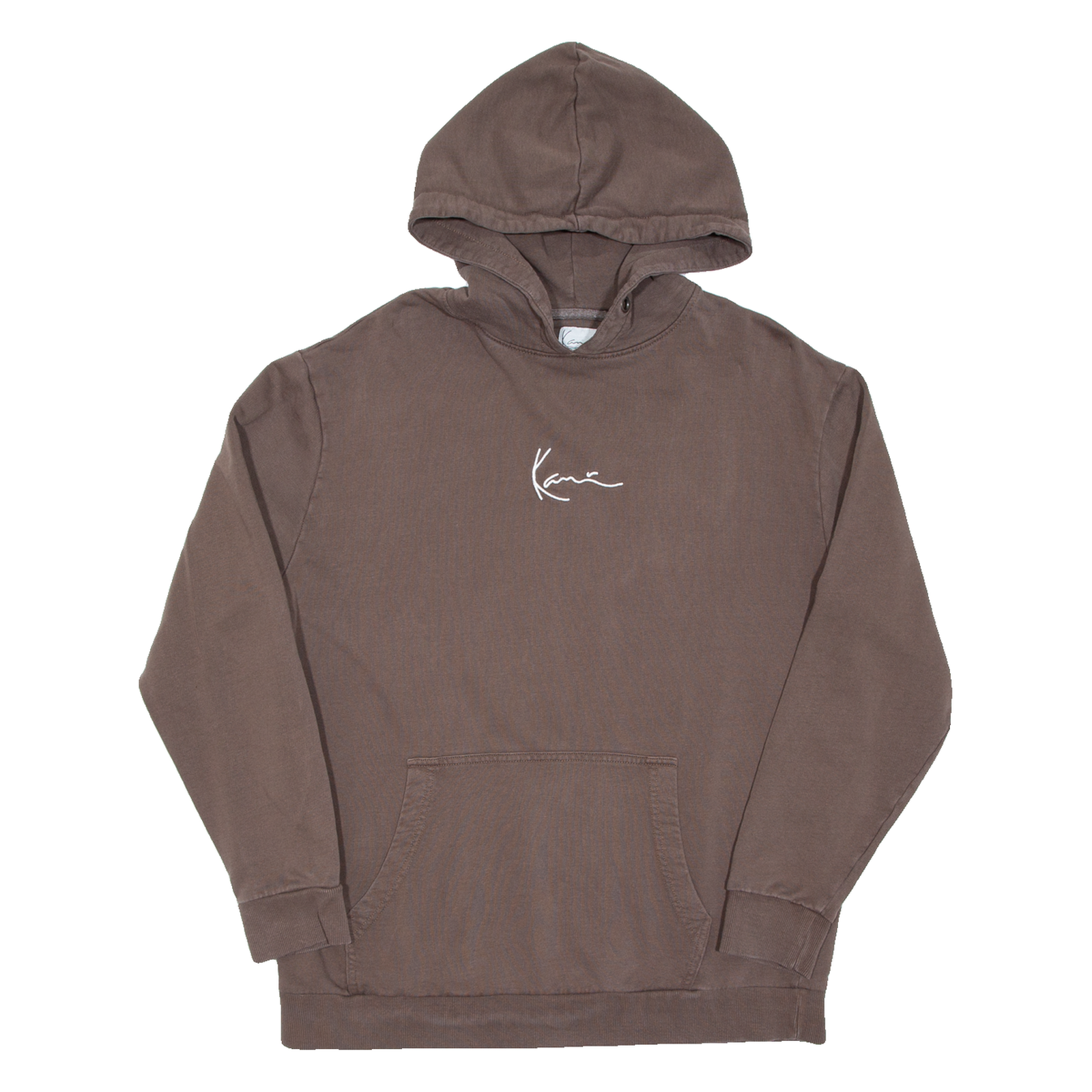 KARL KANI Mens Brown Hoodie M Refurbished - N/A refurbished available on Cerqular