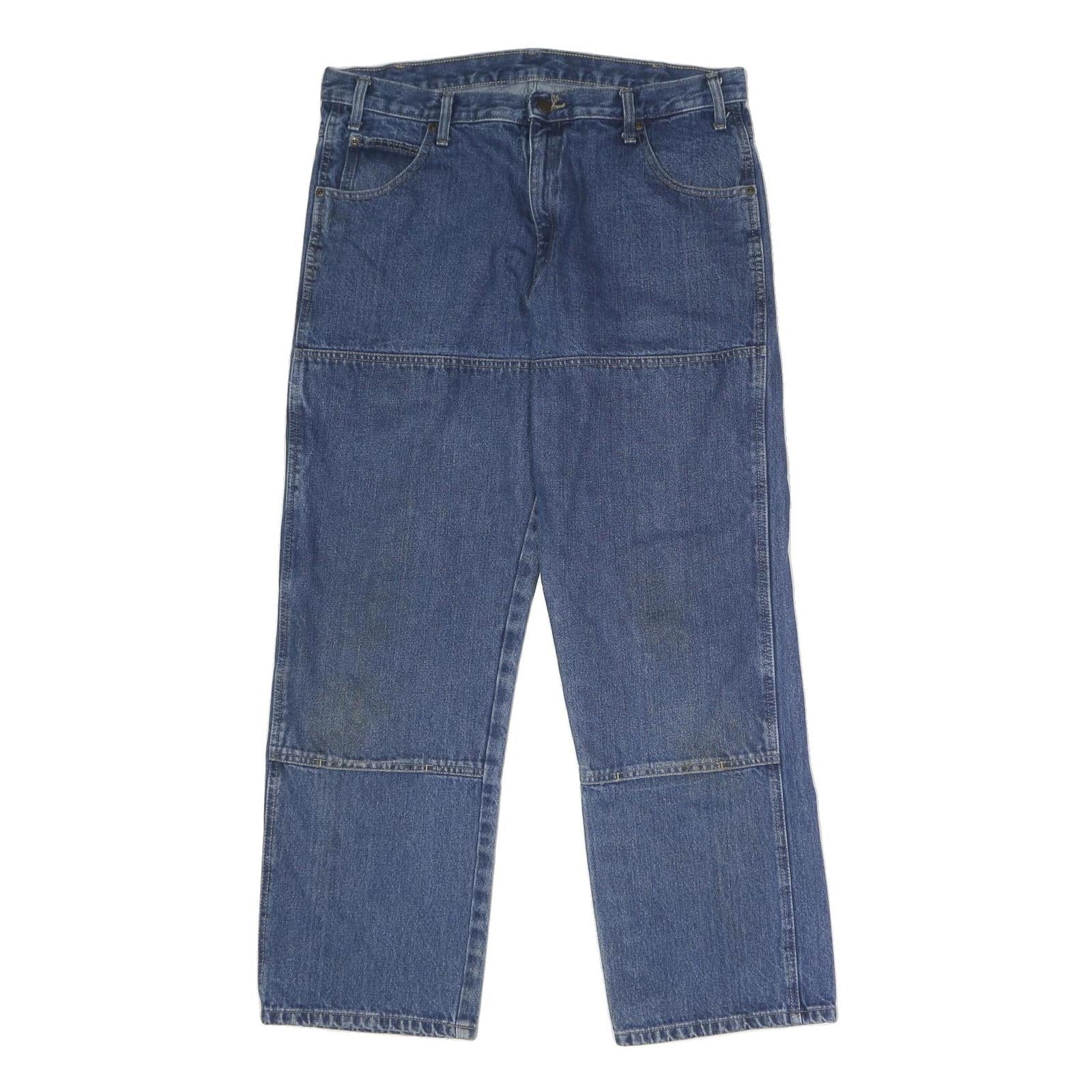 DICKIES Mens Jeans Blue Relaxed Straight Denim Medium W36 L30 Workwear Utility Refurbished - N/A refurbished available on Cerqular
