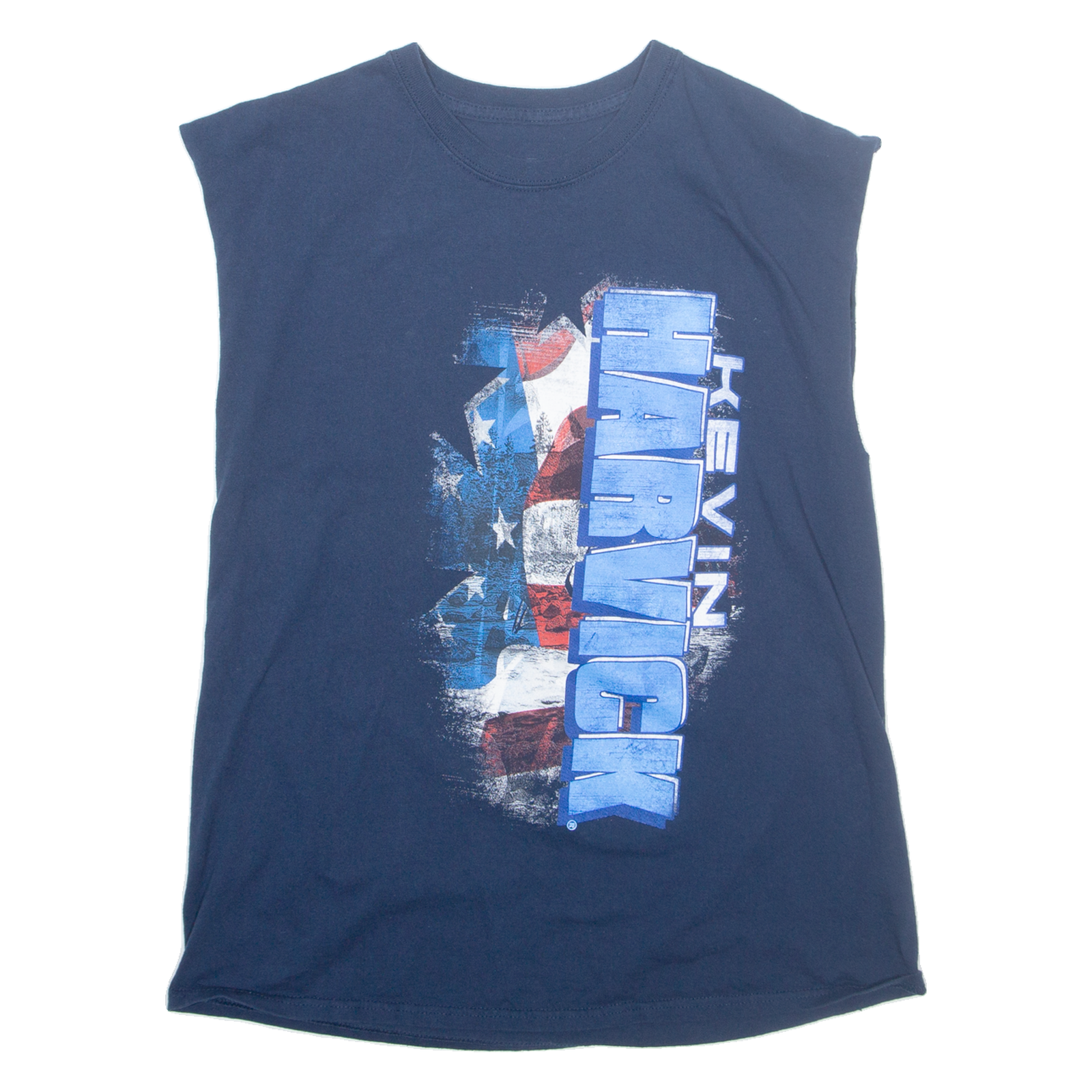 STUART HOARS Kevin Harvick Racing Mens Vest Blue Sleeveless USA L Refurbished - N/A refurbished available on Cerqular