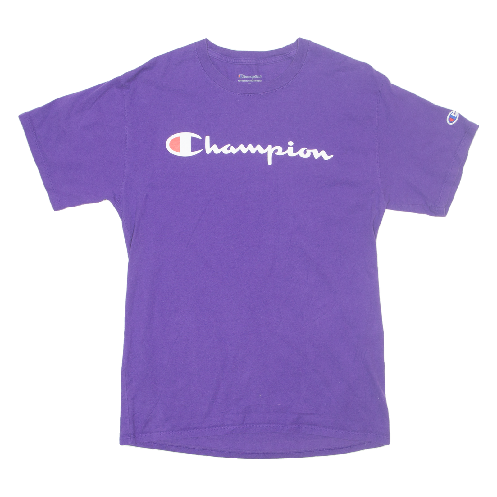 CHAMPION Mens T-Shirt Purple M Refurbished - N/A refurbished available on Cerqular