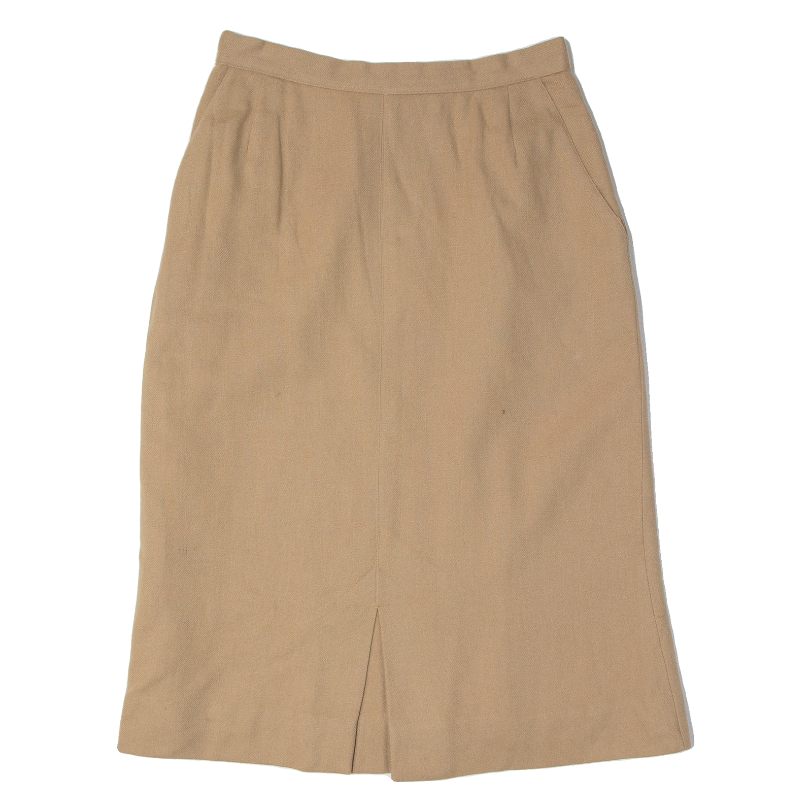 EVAN PICONE Womens Pencil Skirt Beige Knee Length Wool S Refurbished - N/A refurbished available on Cerqular