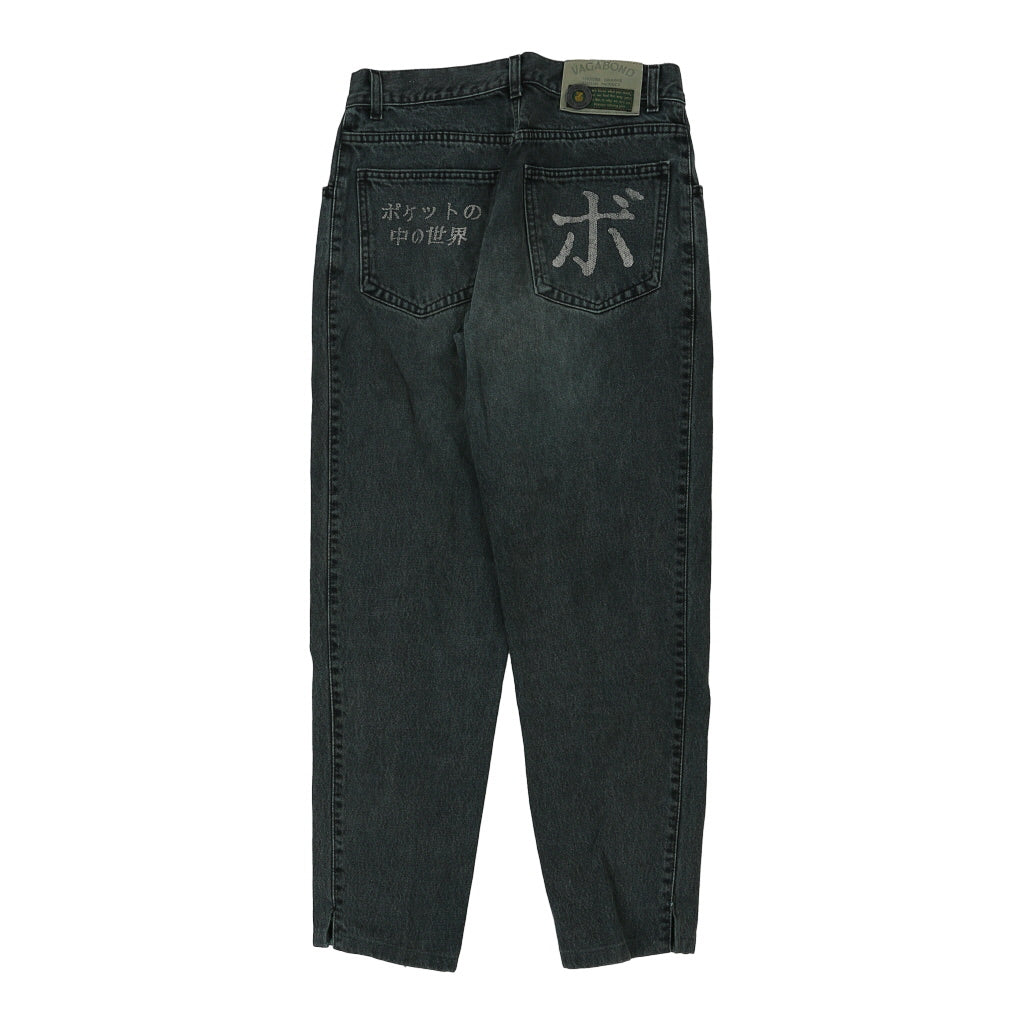 Vagabond Jeans - 29W UK 10 Green Cotton Refurbished - Thrifted (note: this is a term often used to describe second- refurbished available on Cerqular